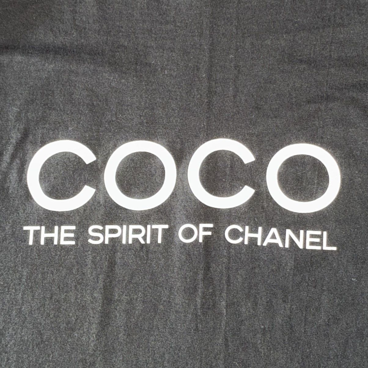 Anvil 80s COCO Chanel perfume promo black long sleeve Tee shirt Size US L / EU 52-54 / 3 - 2 Thumbnail