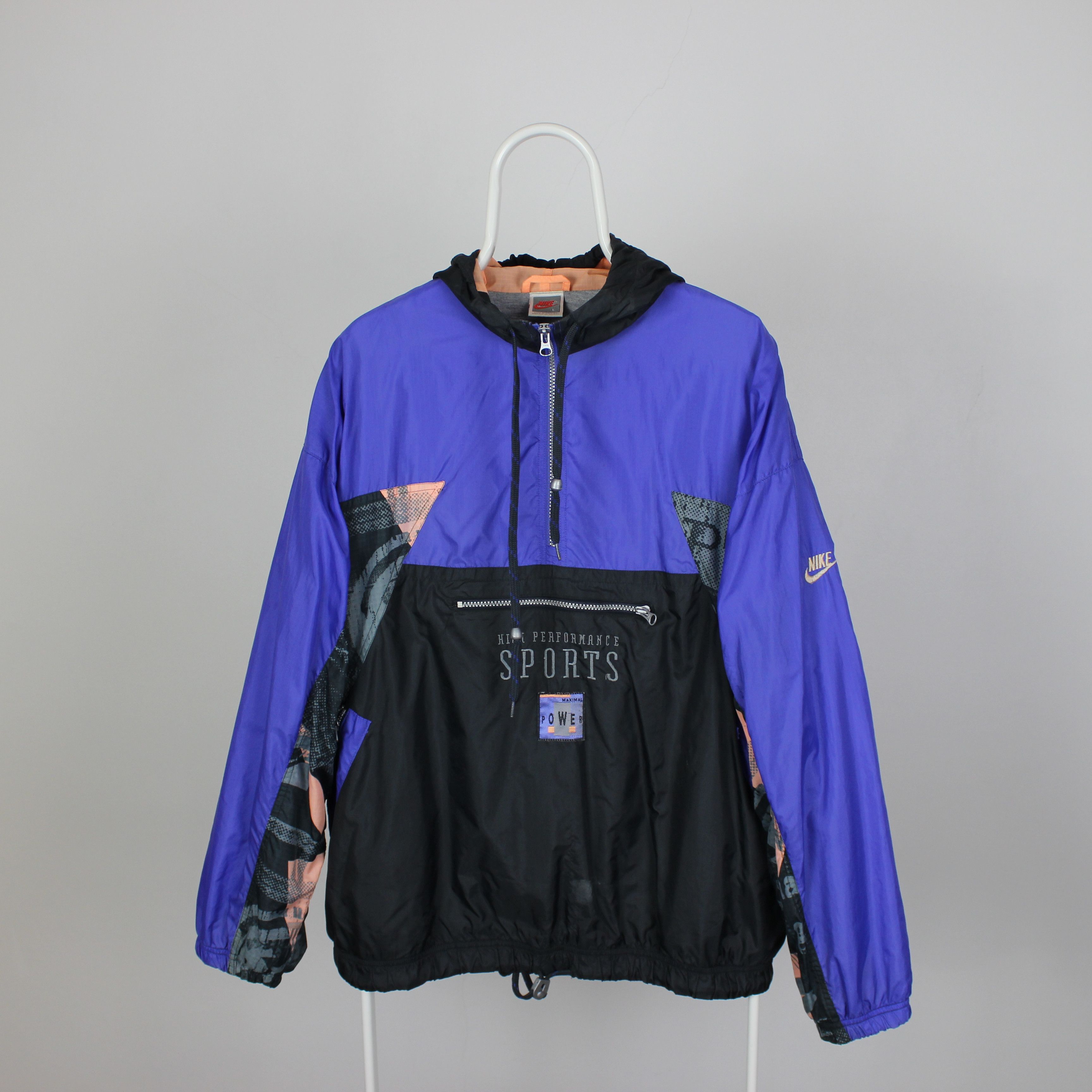 Nike Nike jacket light men nylon L XL men blue anorak Size US L / EU 52-54 / 3 - 3 Thumbnail