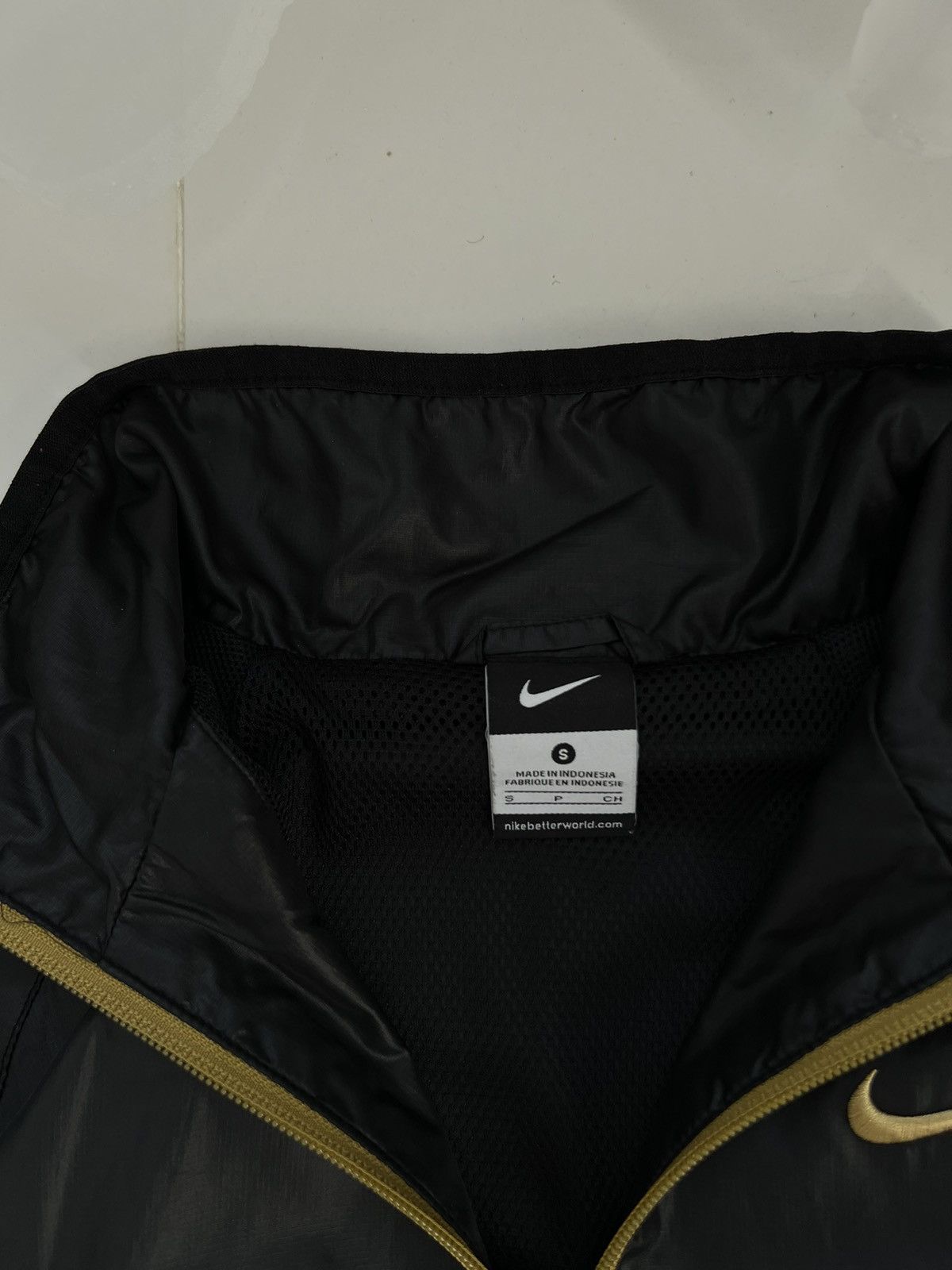 Nike × Vintage 90's NIKE SWOOSH LOGO Y2K TRACK JACKET Size US S / EU 44-46 / 1 - 5 Thumbnail