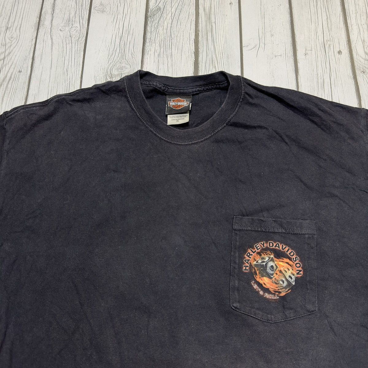 Harley Davidson × Vintage Vintage Harley Davidson tee Size US XL / EU 56 / 4 - 4 Thumbnail