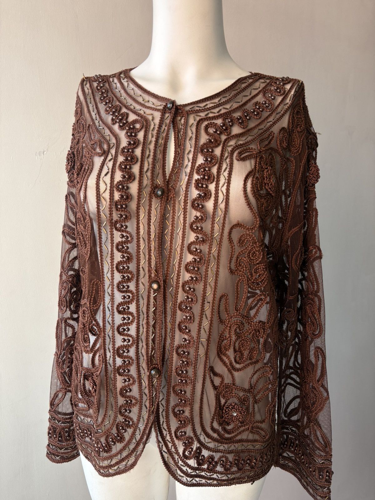 Vintage Vintage blouse Size L / US 10 / IT 46 - 14 Thumbnail