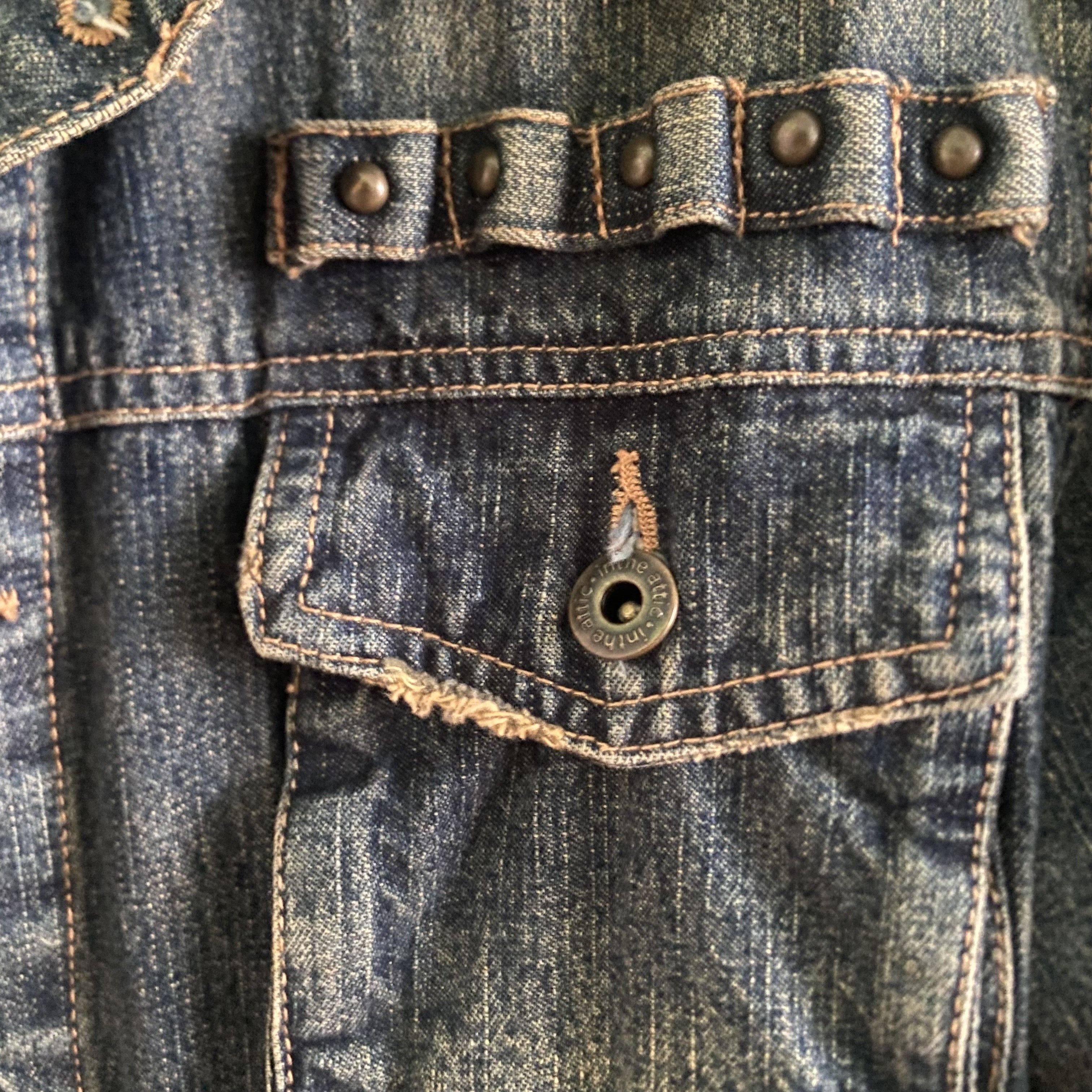 In The Attic In The Attic Denim Utility Jacket Size US L / EU 52-54 / 3 - 4 Thumbnail