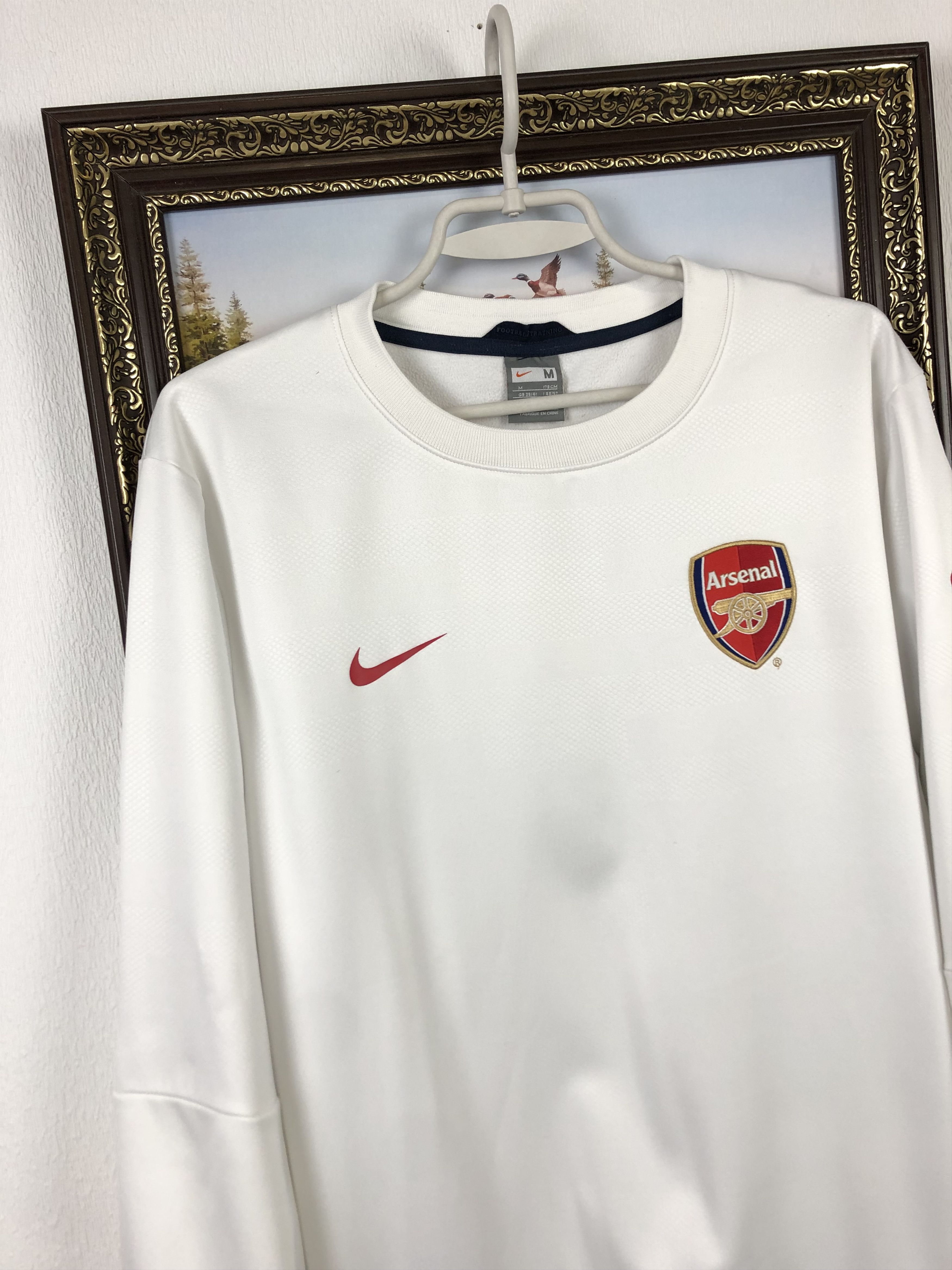 Nike Vintage Nike Arsenal Football Sweatshirt Soccer Gunners Rare Size US M / EU 48-50 / 2 - 3 Thumbnail