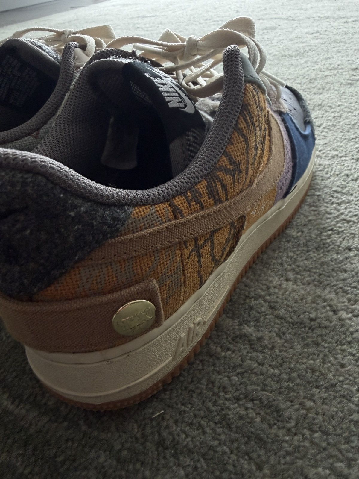 Nike × Travis Scott TRAVIS SCOTT X NIKE AIR FORCE 1 LOW Size US 9.5 / EU 42-43 - 6 Thumbnail