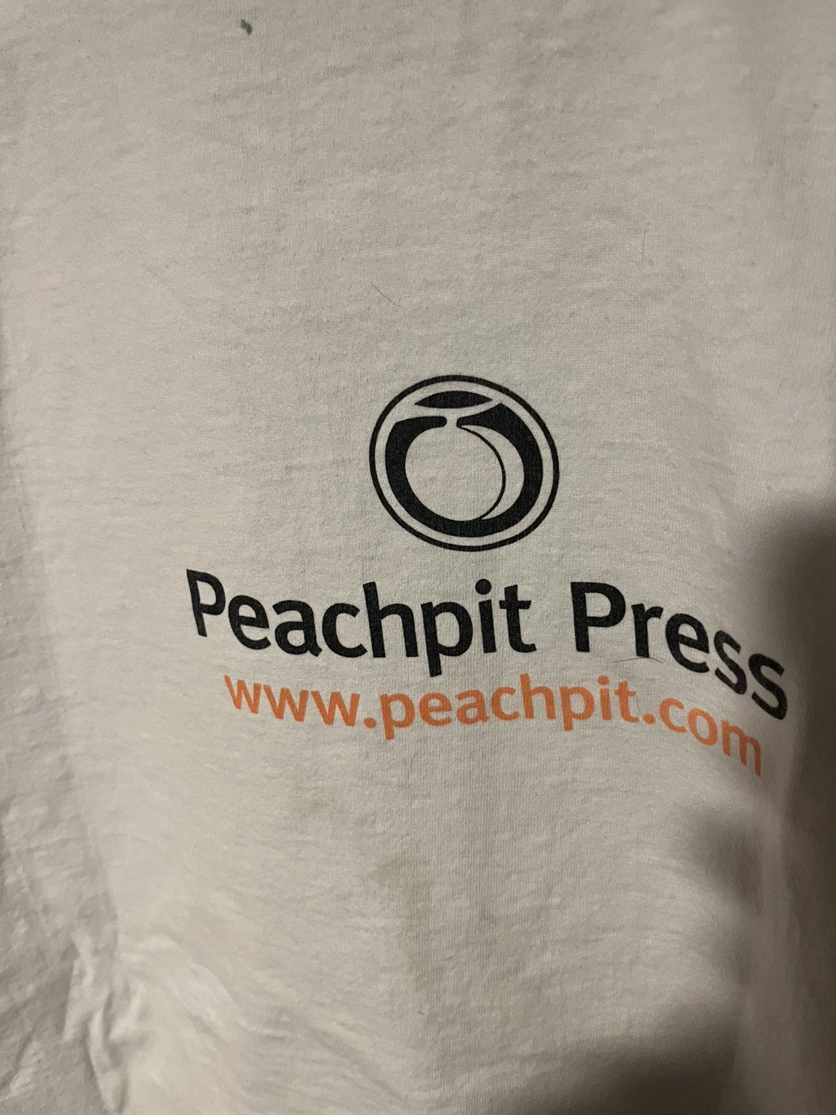 Fruit Of The Loom × Hanes × Vintage Vintage 90’s Y2K 2000’s Peach Pit publishers of books tee Size US XL / EU 56 / 4 - 10 Thumbnail