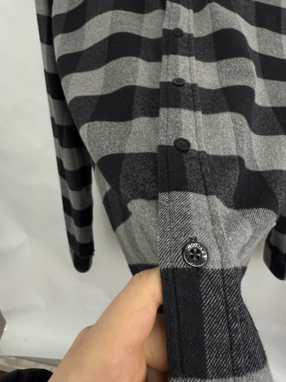 October's Very Own 🇺🇸 Y2K OVO October’s Very Own Flannel Shirt Rare Retro Hype Size US M / EU 48-50 / 2 - 6 Thumbnail