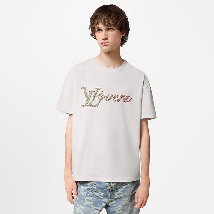 Louis Vuitton Embroidered Short-Sleeved T-Shirt Size US XL / EU 56 / 4 - 3 Thumbnail