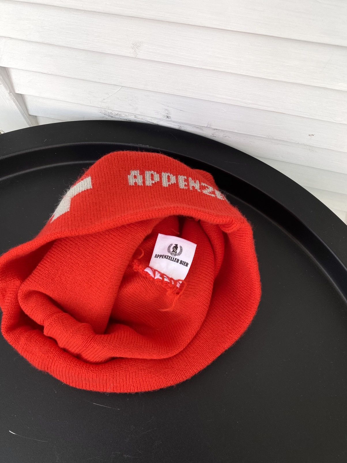 Japanese Brand × USA Olympics × Vintage Vintage 80's Appenzeller Bier Swiss Winter Ski Beanie Hat Size ONE SIZE - 4 Thumbnail
