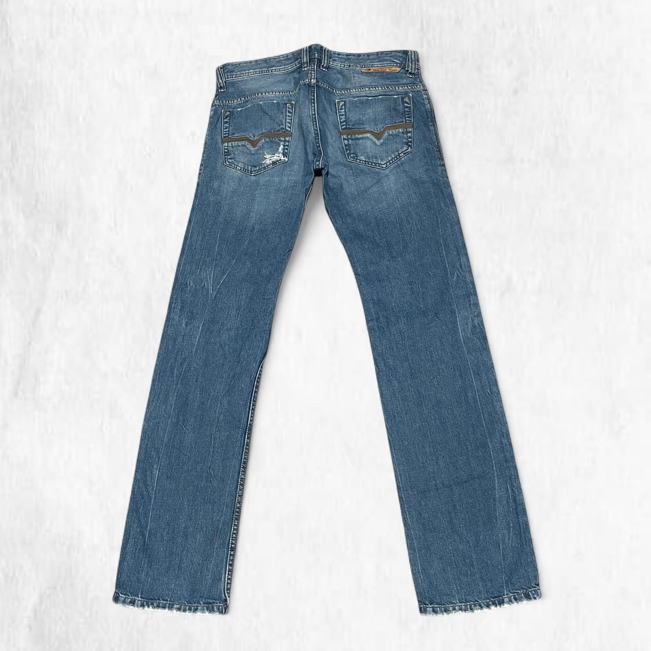 Diesel Vintage Diesel Deadstock SAFADO slim straight jeans Size US 31 - 7 Thumbnail