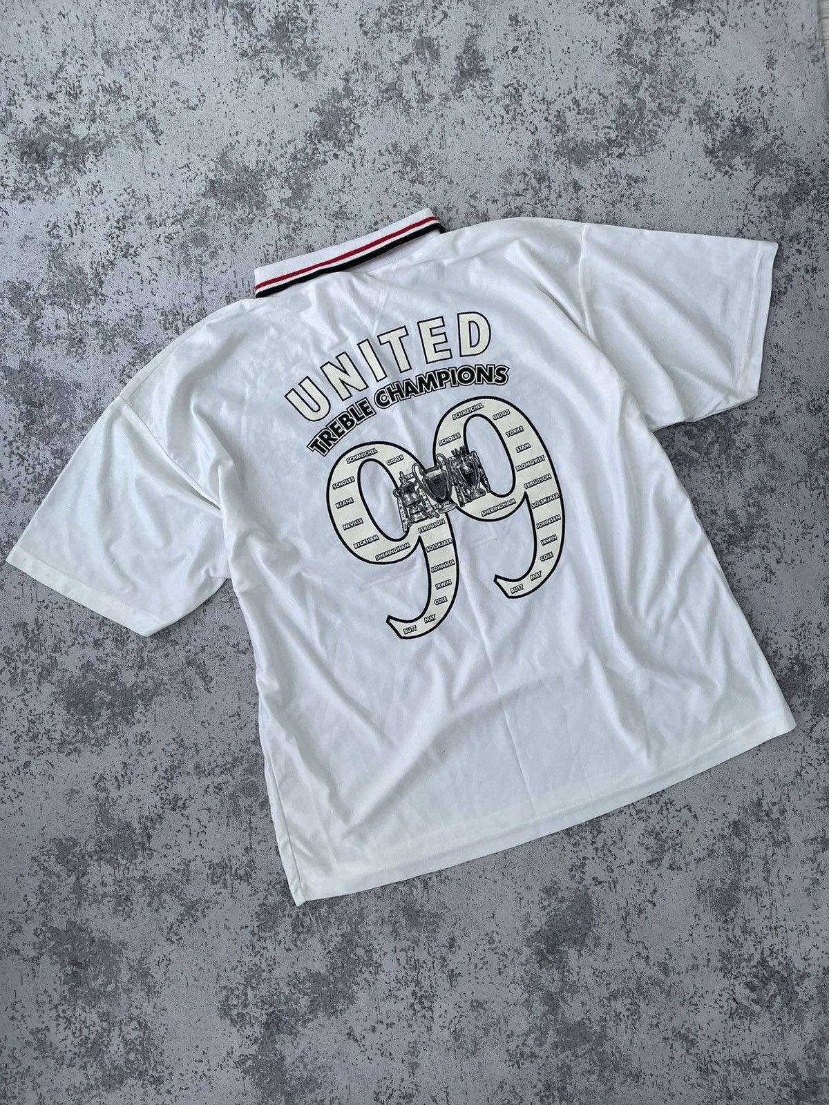 Vintage Archival 1999 Rare❗️Manchester United Treble Champions Jersey Size US L / EU 52-54 / 3 - 2 Thumbnail