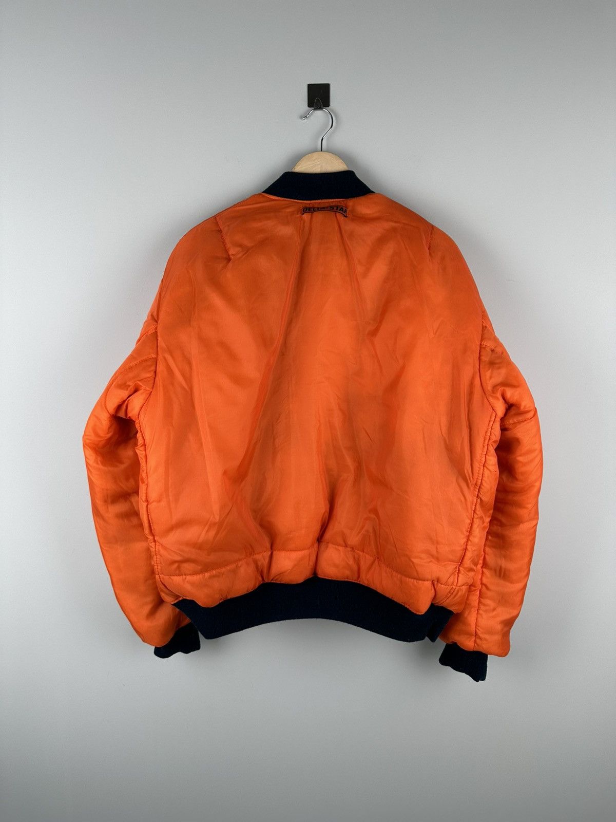 Delta × Japanese Brand Y2k Delta Bomber Jacket Oversized Size US L / EU 52-54 / 3 - 14 Thumbnail