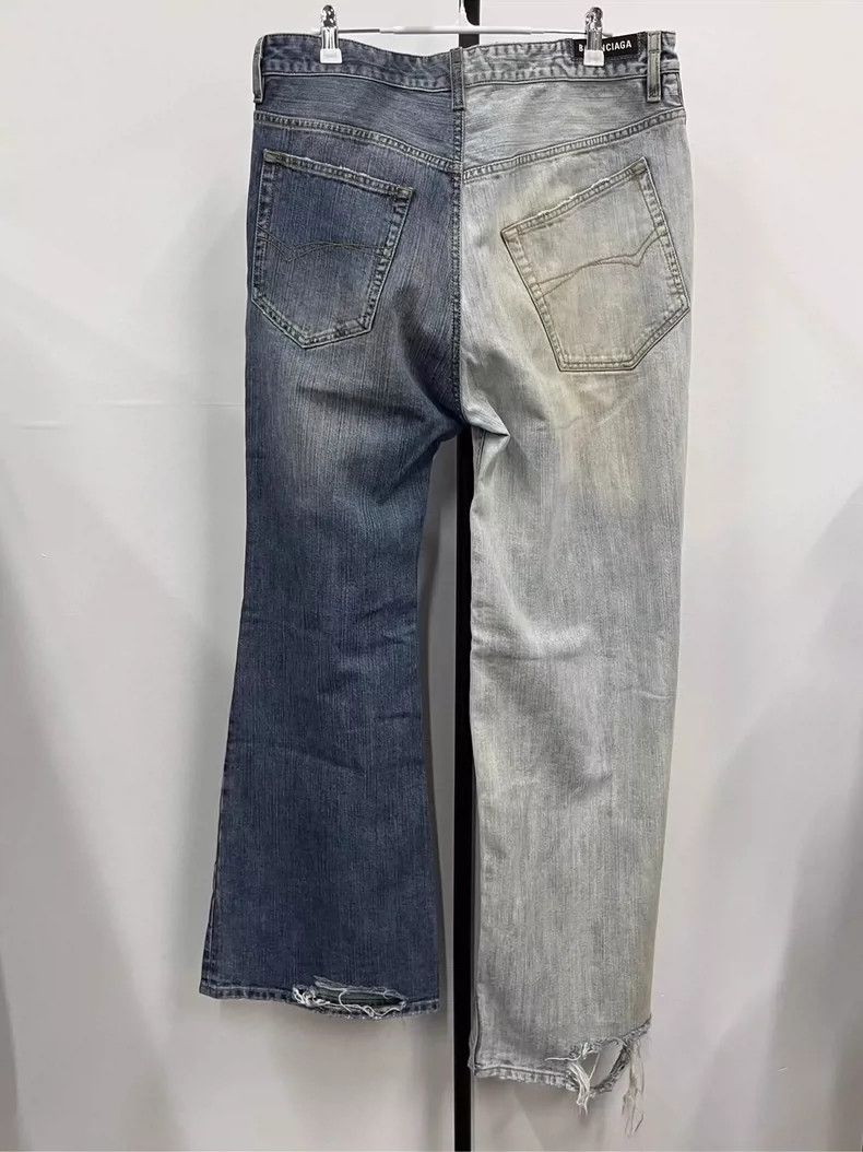 Balenciaga Balenciaga size XS Paneled drawstring jeans Size US 26 / EU 42 - 2 Thumbnail