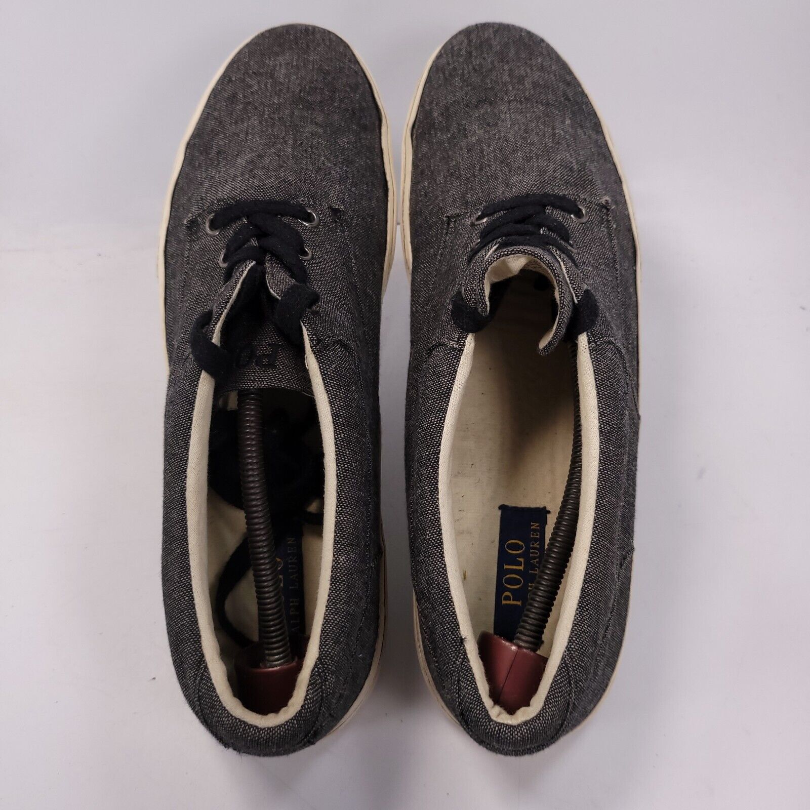 Polo Ralph Lauren Polo Ralph Lauren Felton Shoe Mens Size 13 D 01087 Black Size US 13 / EU 46 - 4 Thumbnail