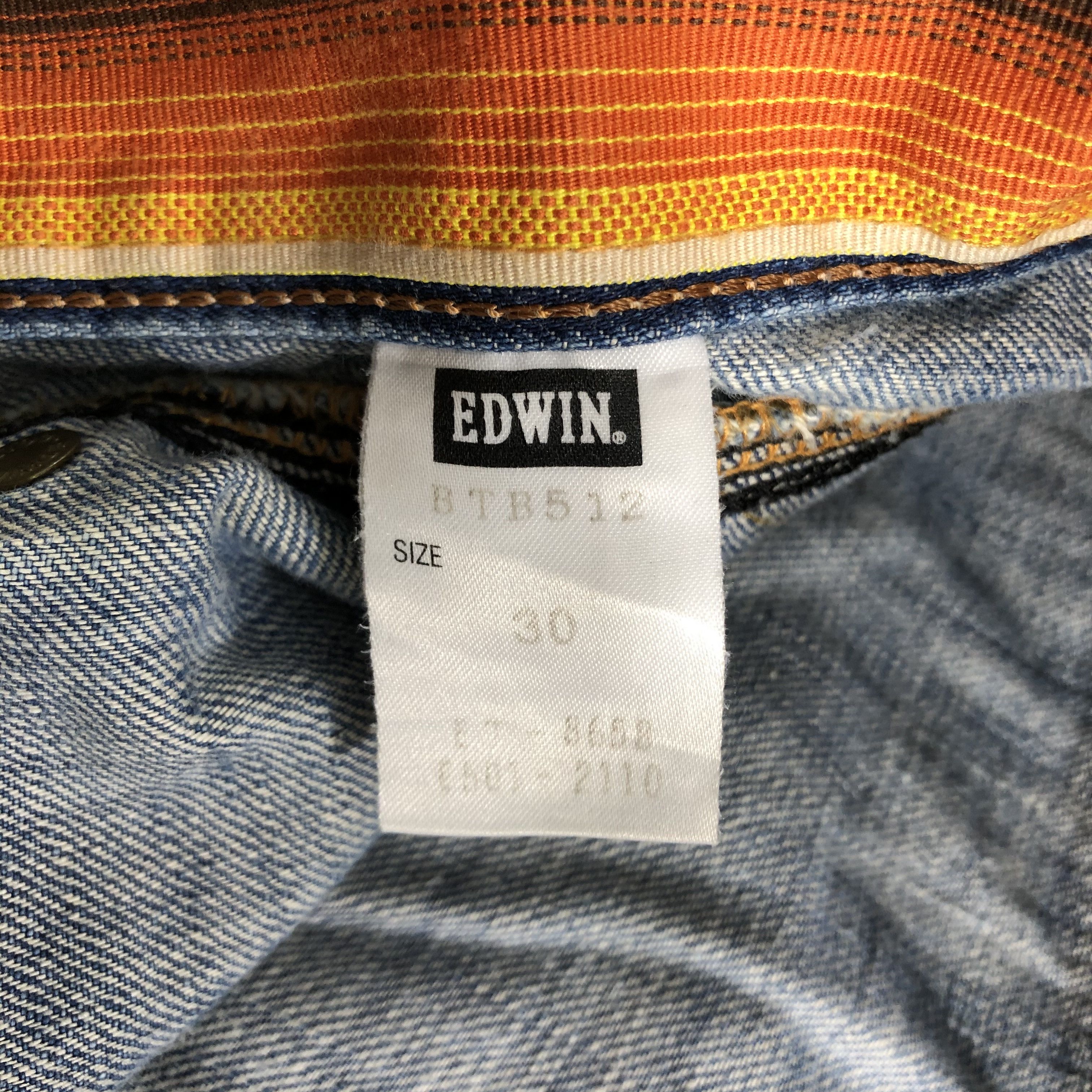 Edwin Vintage Edwin Blue Trip Bush Pants Jeans KJ2744 Size US 30 / EU 46 - 10 Thumbnail