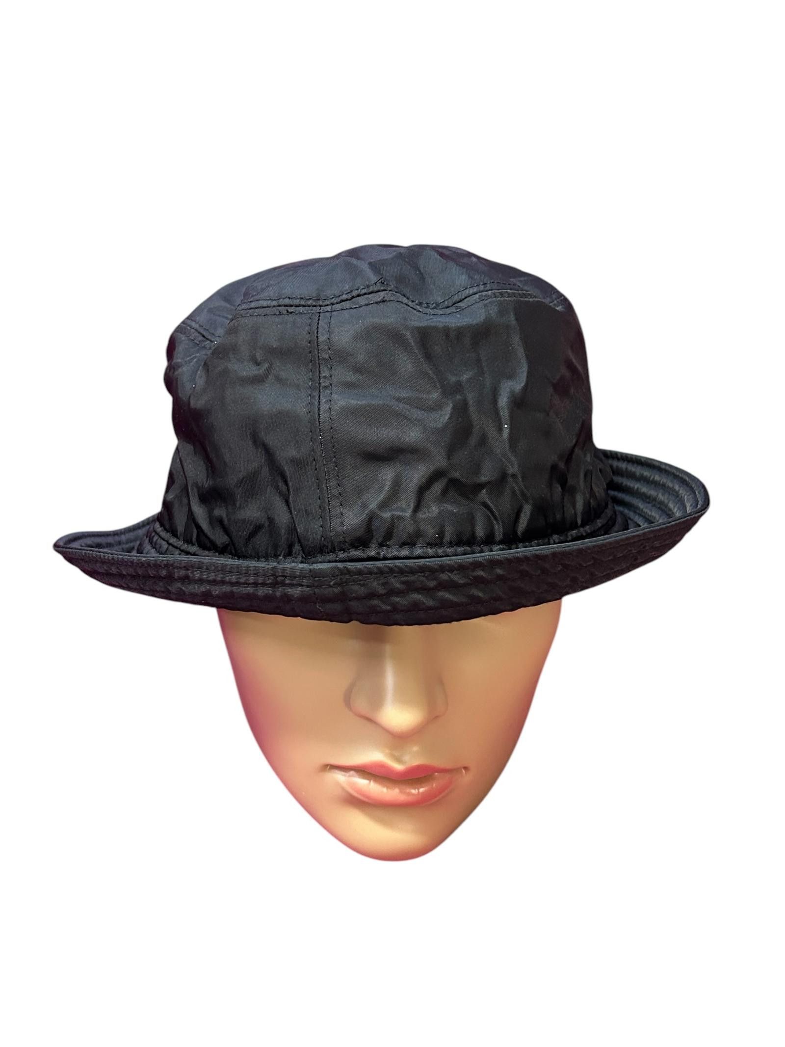 Designer Stylish Black Bucket Hat - Casual Comfort Size ONE SIZE - 1 Thumbnail