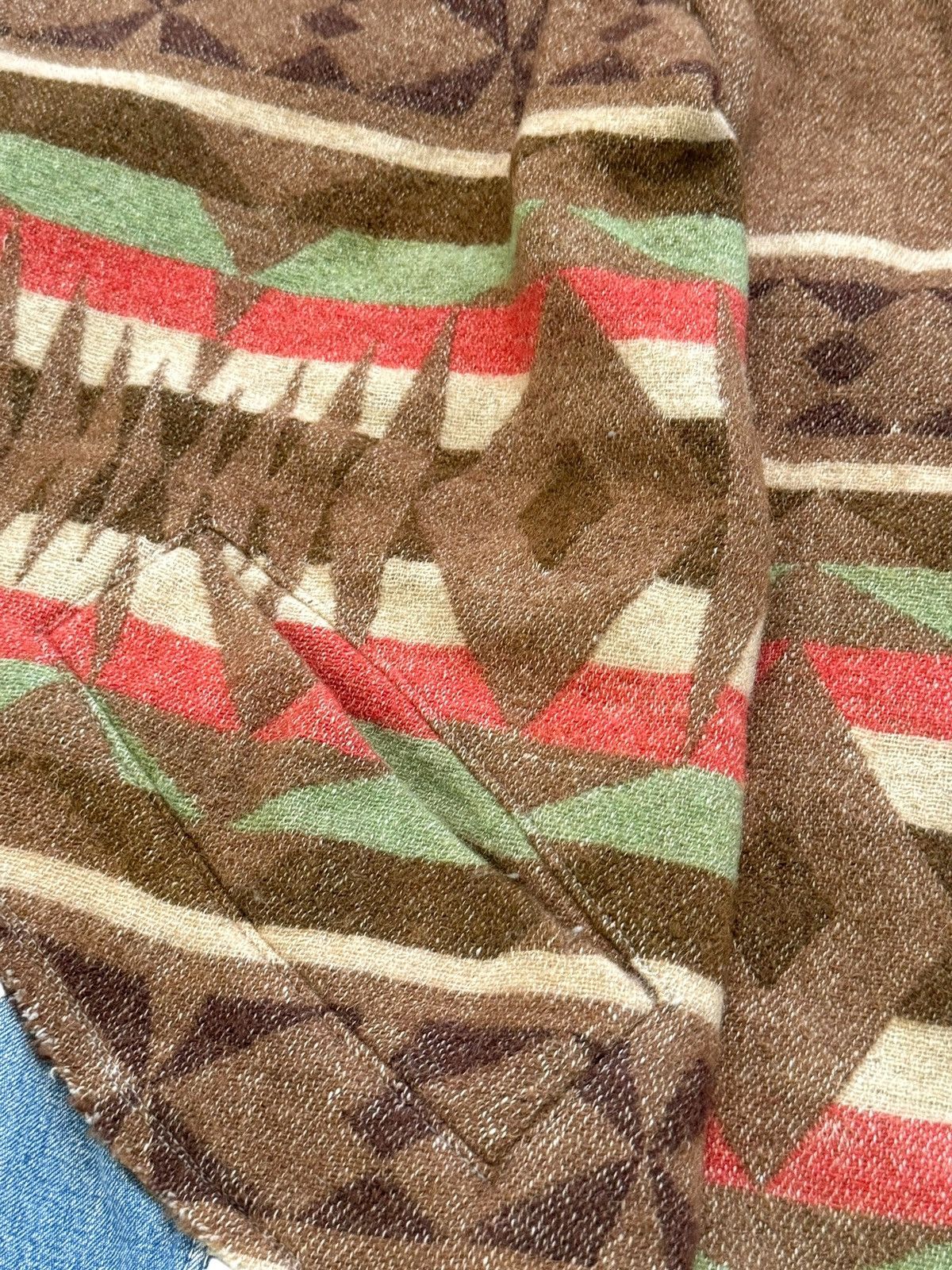 Greg Lauren $5,200 GRAIL 50/50 Modern Artist Coat Navajo Pattern & Denim Size US M / EU 48-50 / 2 - 9 Thumbnail