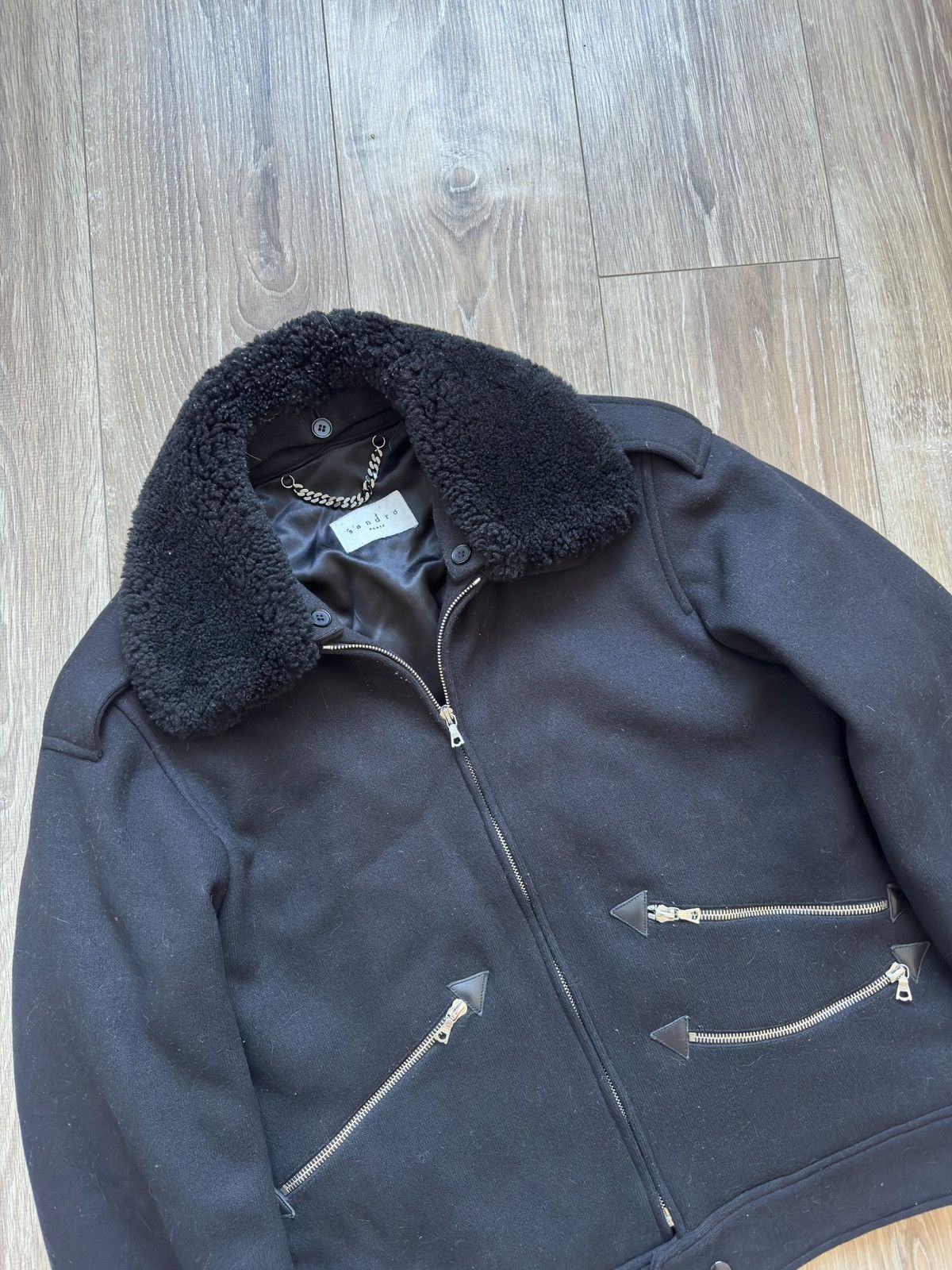 Sandro Sandro Paris Wool Jacket Size US M / EU 48-50 / 2 - 3 Thumbnail