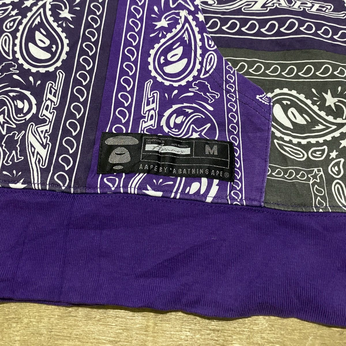Aape ❌SOLD OUT❌Aape bandana paisley by Bathing ape hoodie Size US M / EU 48-50 / 2 - 6 Thumbnail