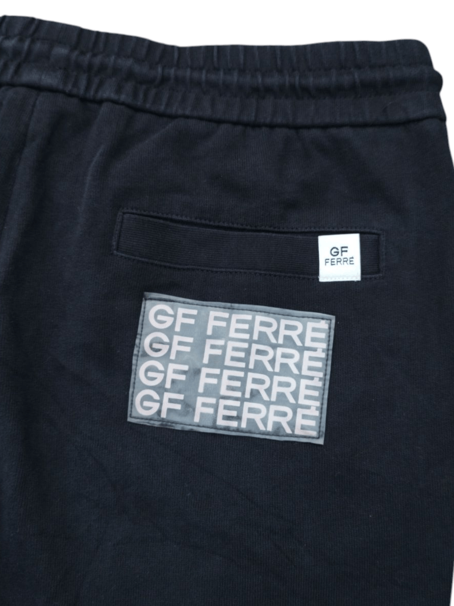 GF Ferre × Gianfranco Ferre Gf Ferre black sweatpant Size US 30 / EU 46 - 4 Thumbnail