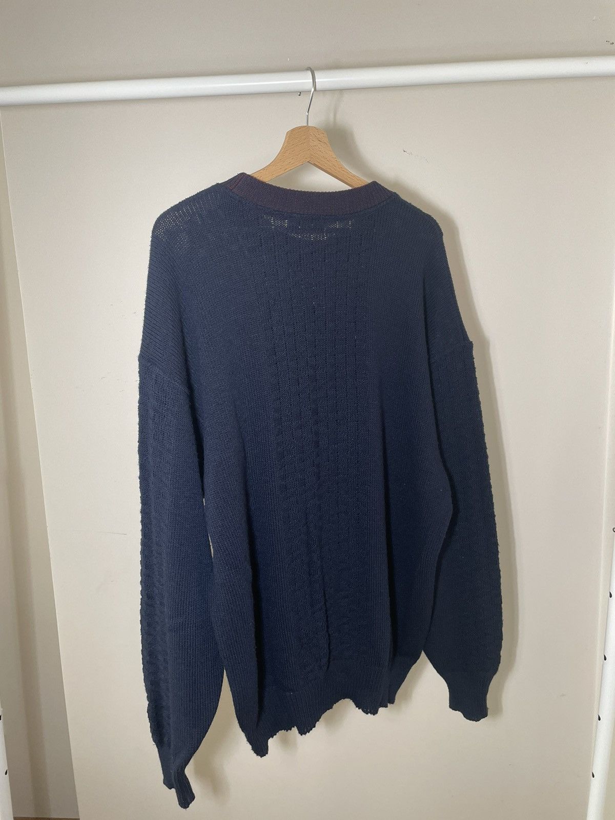 Carlo Colucci × Vintage Vintage West Germany Carlo Colucci Knitted Sweater Size US XL / EU 56 / 4 - 3 Thumbnail