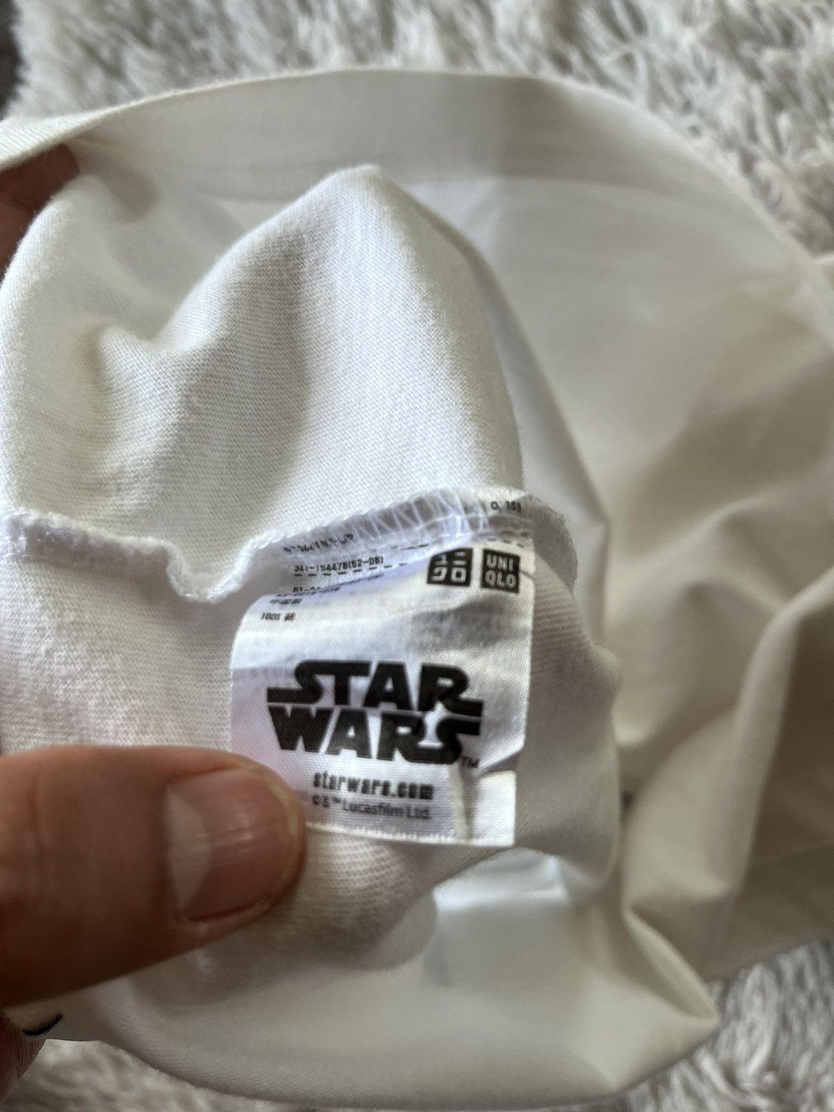 Star Wars × Uniqlo Vintage Uniqlo Star Wars T Shirt Size US S / EU 44-46 / 1 - 6 Thumbnail