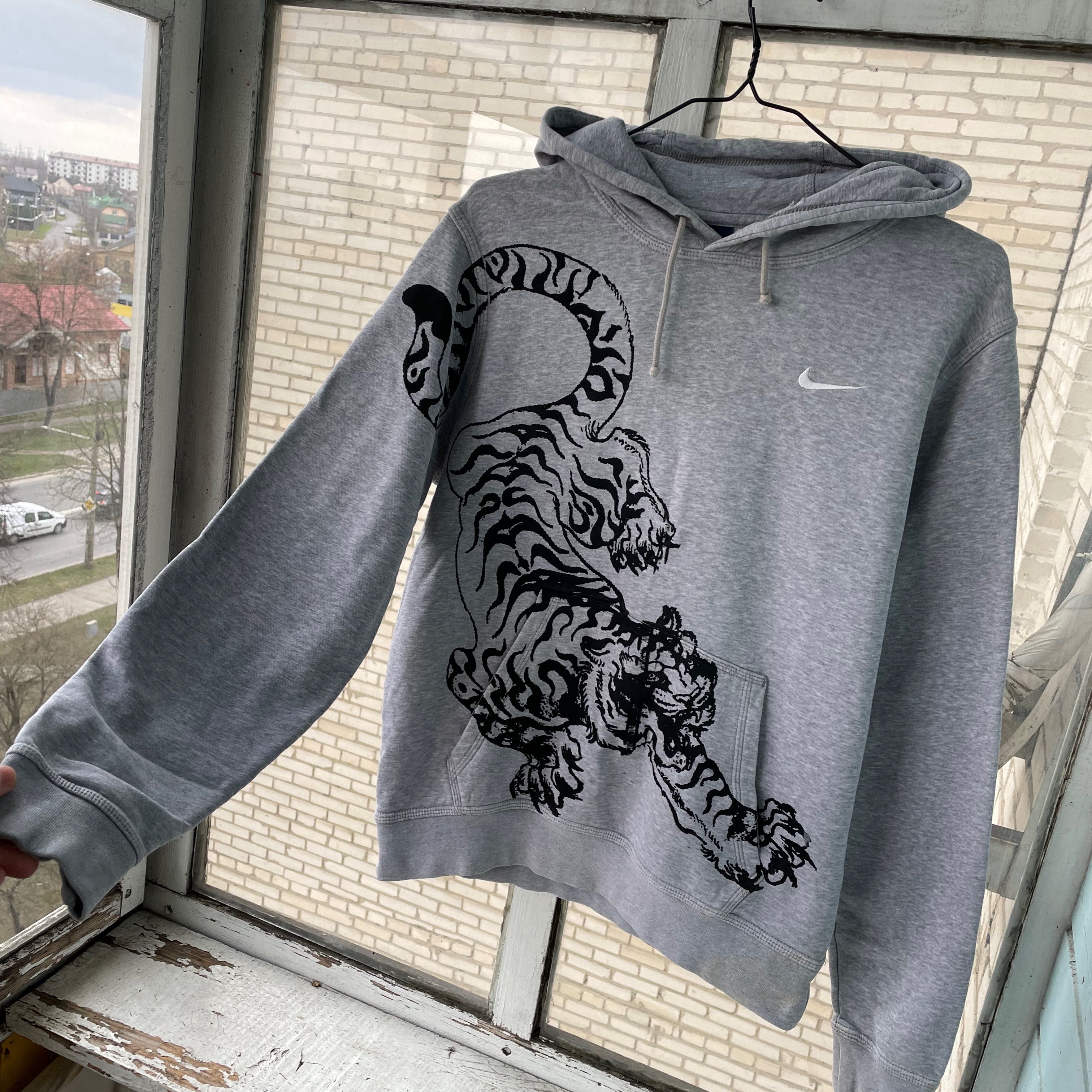 Nike Custom Nike Tiger zip Hoodie Size S Y2K Grunge Size US S / EU 44-46 / 1 - 4 Thumbnail