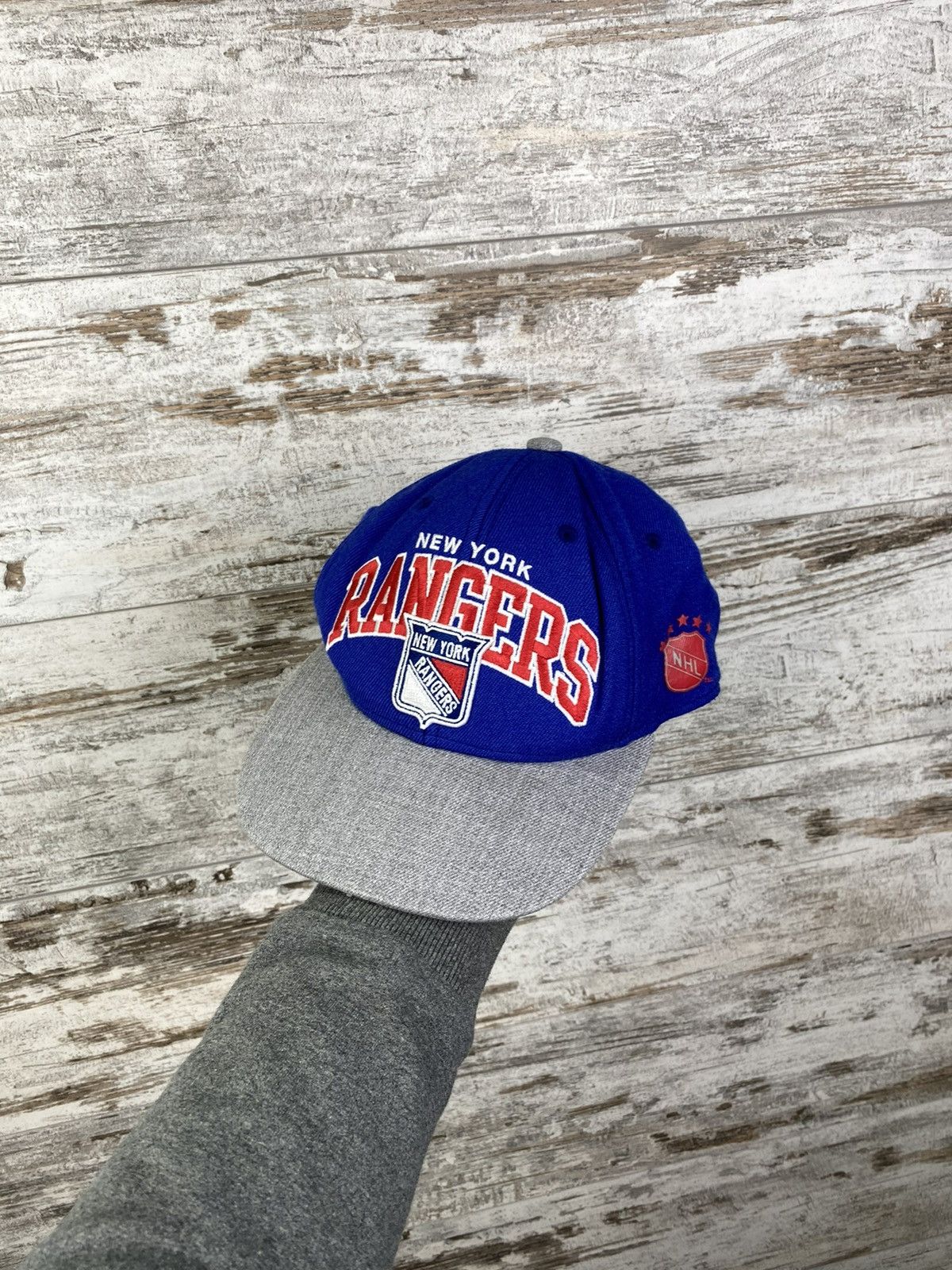 NFL × NHL × Vintage Mens Vintage New York Rangers NHL cap hats Size ONE SIZE - 1 Thumbnail