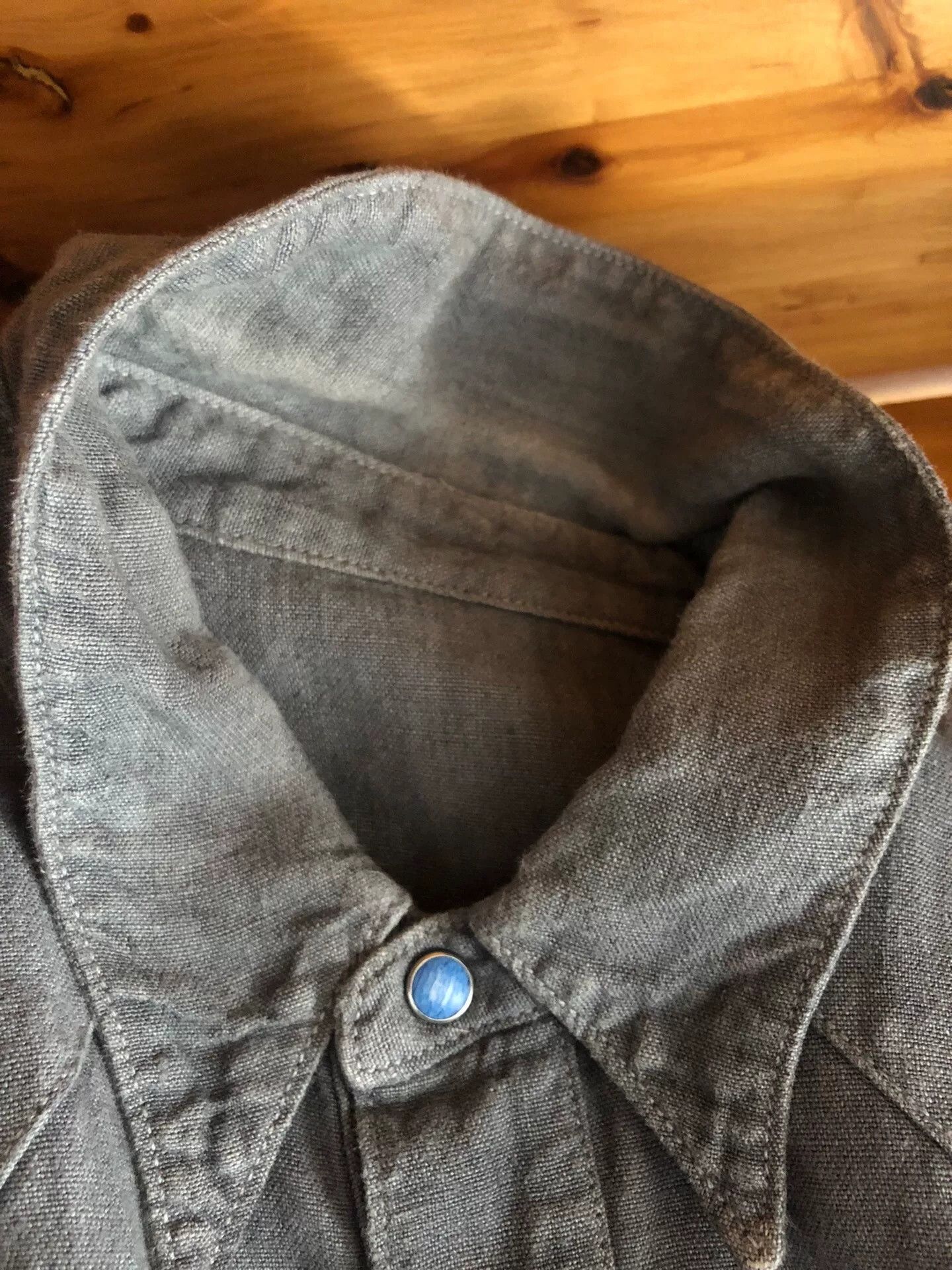 Porter Classic Porter Classic 17AW Linen Western Shirt Size US M / EU 48-50 / 2 - 9 Thumbnail