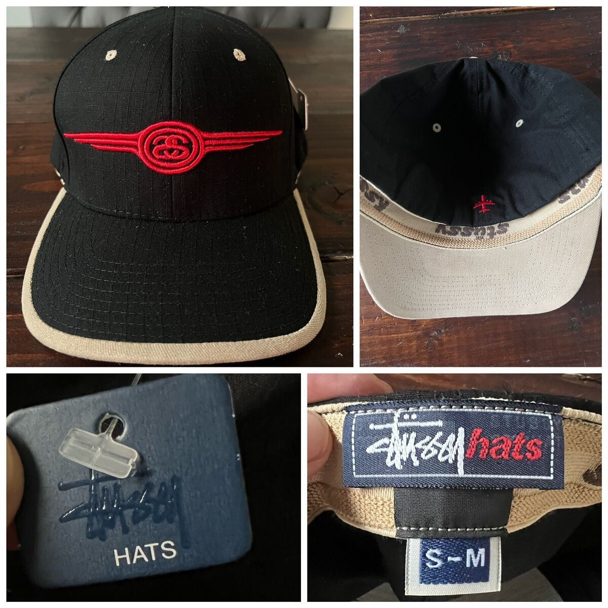 Stussy Vintage Stussy Aviator Pilot Hat Size ONE SIZE - 1 Thumbnail