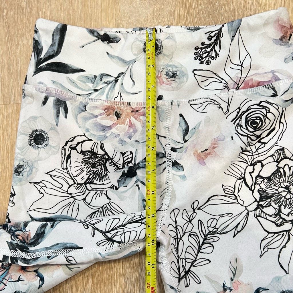 Creative Recreation Evolution & Creation Watercolor & Outline Floral Print Pattern, Women’s Medium Size 28" / US 6 / IT 42 - 7 Thumbnail