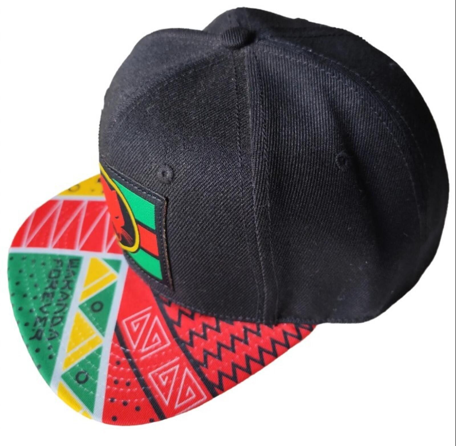 Marvel Comics Marvel Black Panther Wakanda Forever Snapback Size ONE SIZE - 3 Thumbnail