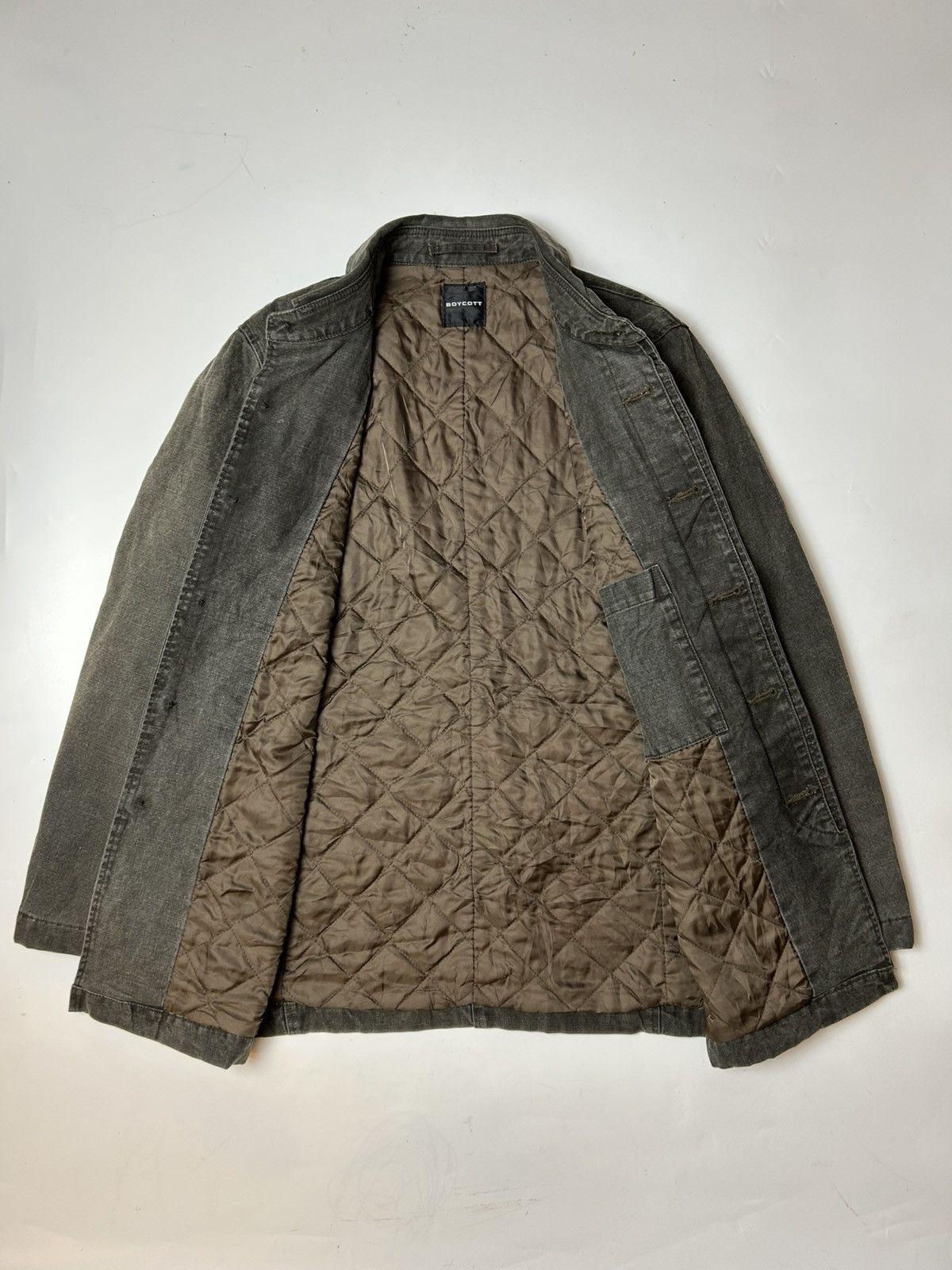 Boycott × Japanese Brand BOYCOTT BUTTON UP DENIM STYLE JACKET Size US M / EU 48-50 / 2 - 2 Thumbnail