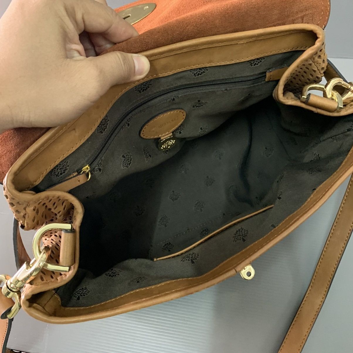 Mulberry Mulberry Leather Handbag Size ONE SIZE - 9 Thumbnail