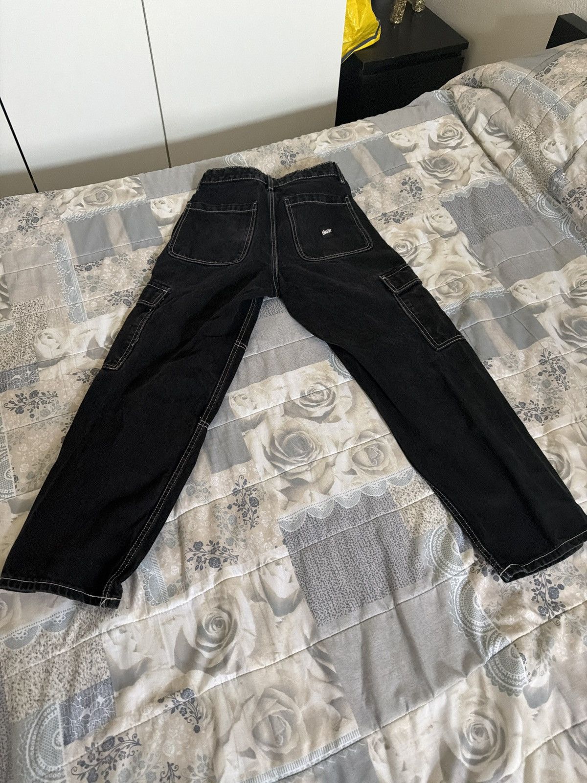 Pull & Bear Black denim pants Size US 26 / EU 42 - 3 Thumbnail