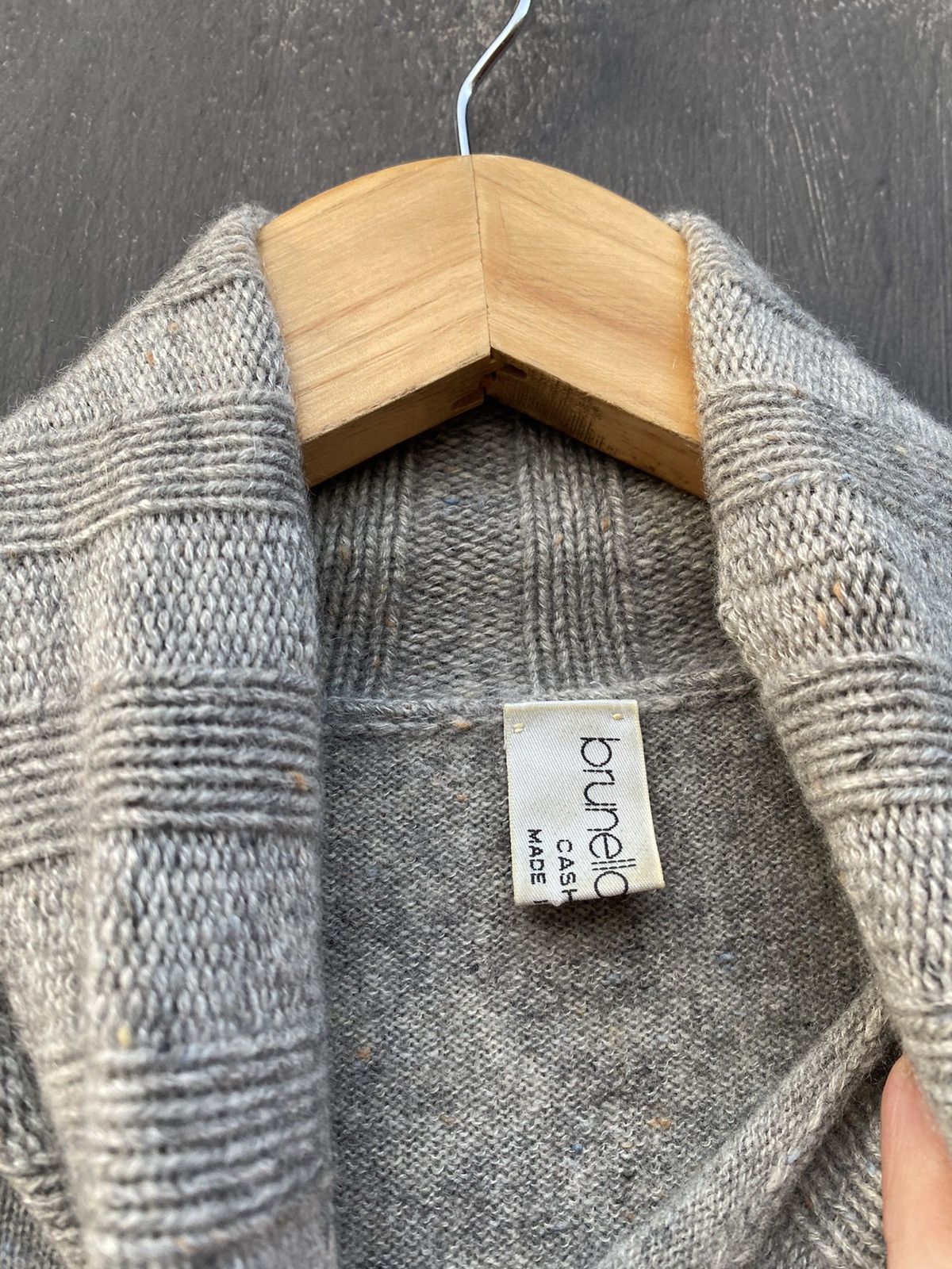 Brunello Cucinelli Brunello Cucinelli Cashmere gray turtleneck sweater size M Size US M / EU 48-50 / 2 - 6 Thumbnail