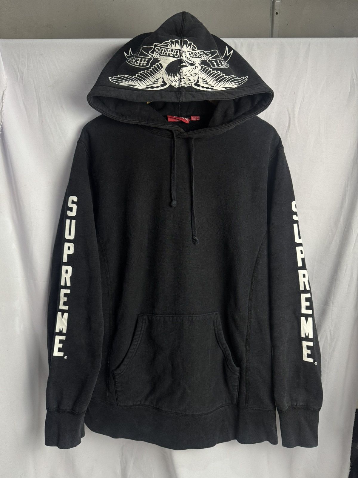 Supreme Supreme Hoodie Antihero Size US L / EU 52-54 / 3 - 3 Thumbnail