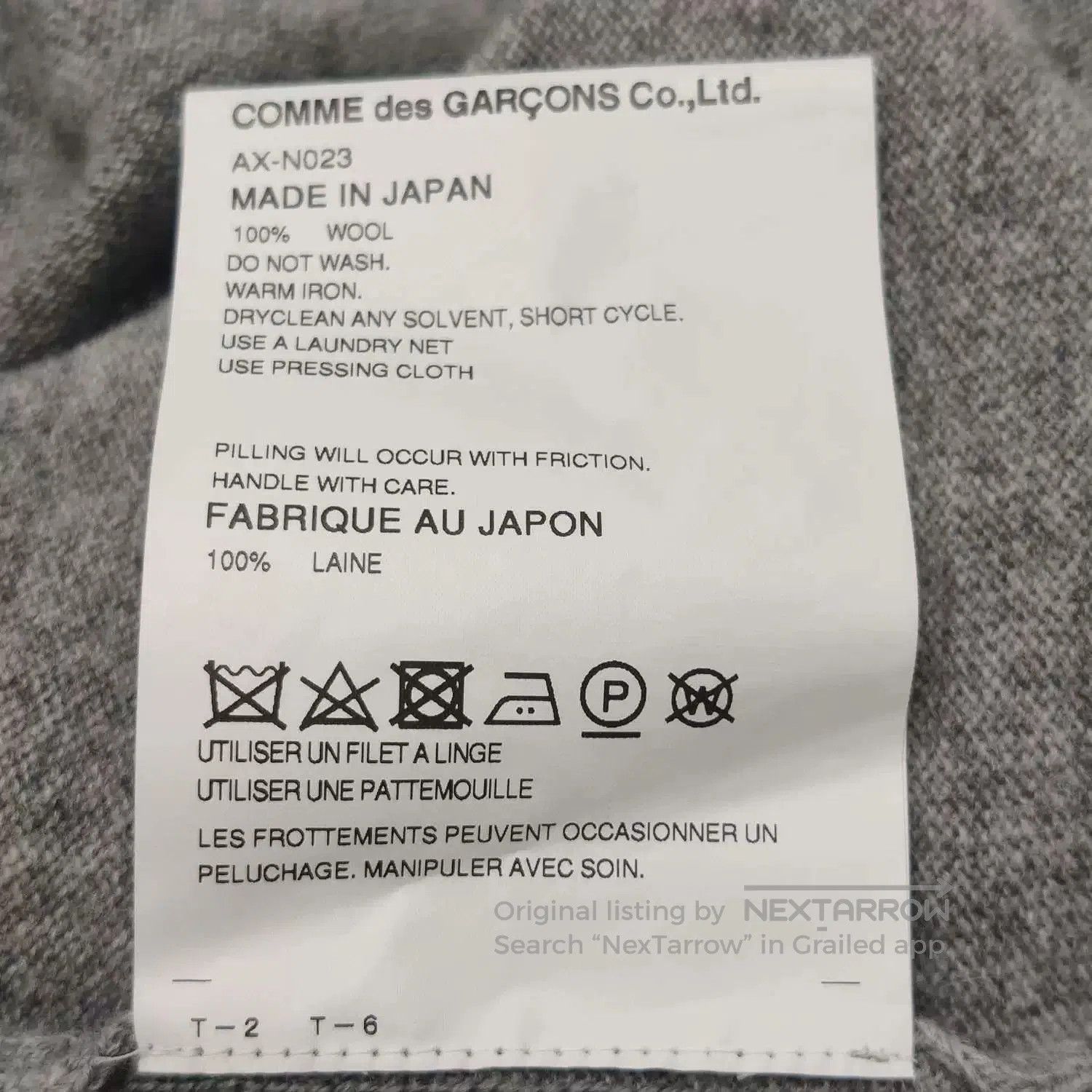 Comme des Garcons CommeDesGarçonsPlay Garment. Size US M / EU 48-50 / 2 - 8 Thumbnail
