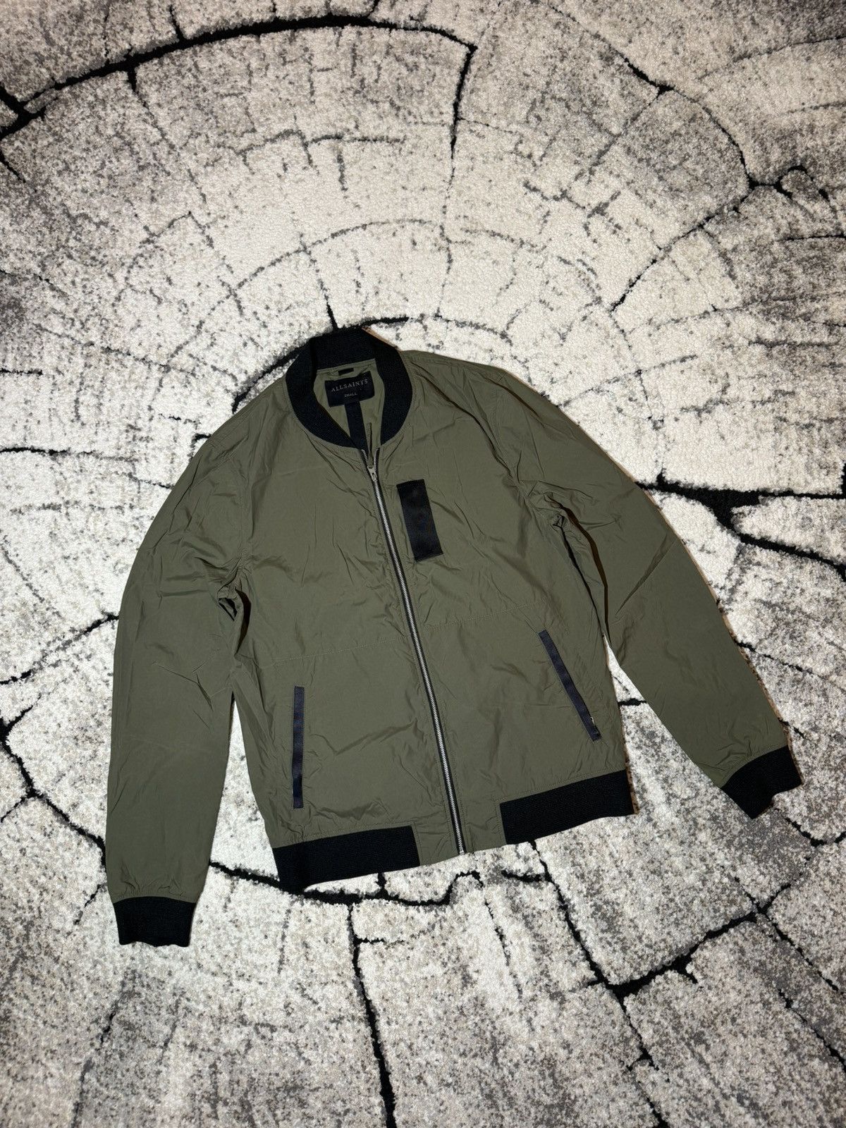 Allsaints Allsaints Sonne Bomber Nylon Men’s MJ017Q Light Jacket S sz Size US S / EU 44-46 / 1 - 1 Thumbnail
