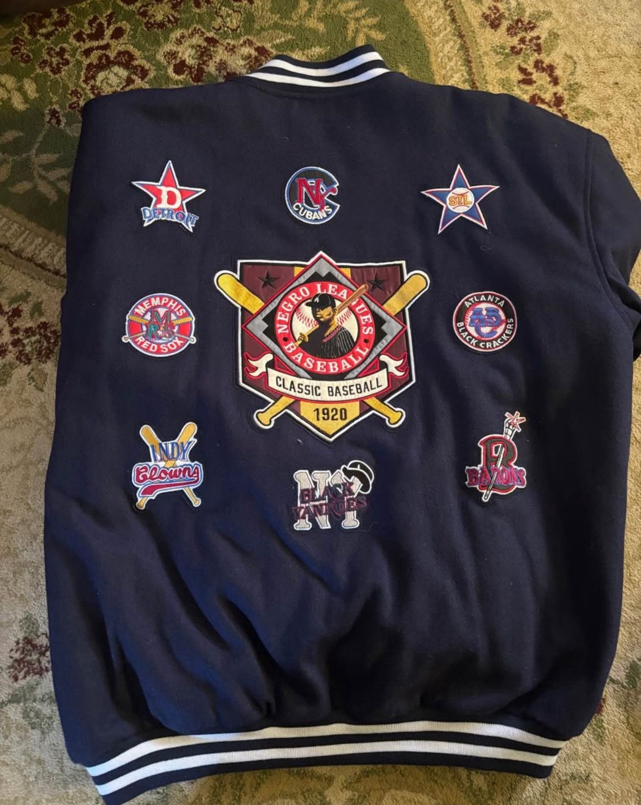 Other Negro League Letterman jacket size XXL Size US XXL / EU 58 / 5 - 4 Thumbnail