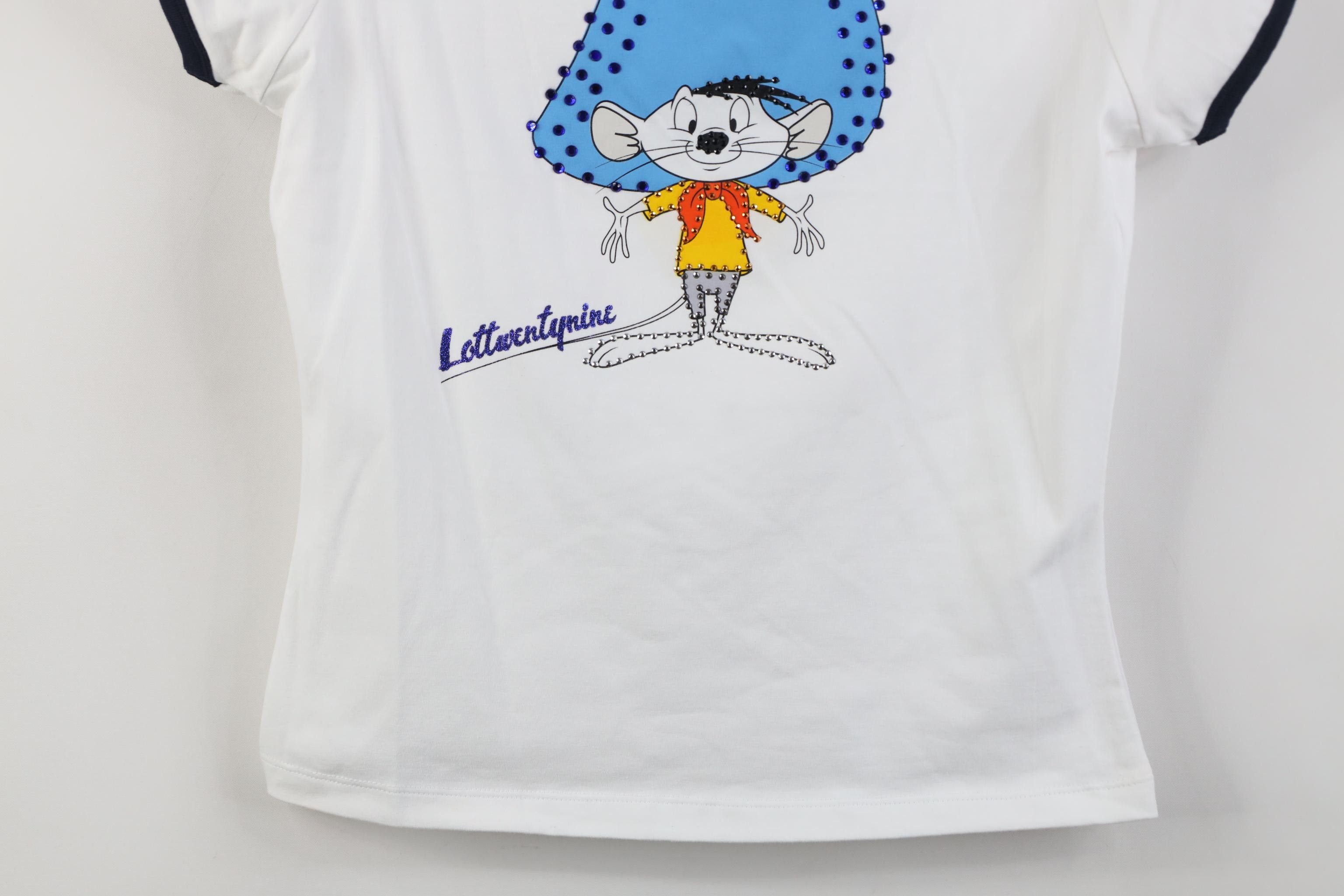 Vintage Deadstock Vintage Lot 29 Looney Tunes Gonzales T-Shirt Size XL / US 12-14 / IT 48-50 - 3 Thumbnail