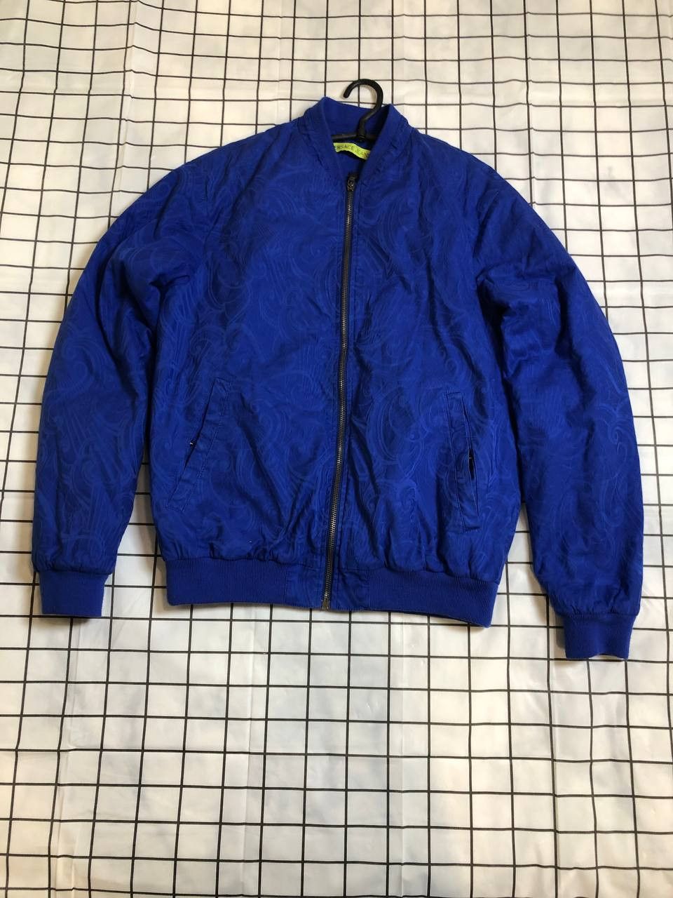 Versace Versace Men's Vintage Flight Jacket Blue Size M From Japan Size US M / EU 48-50 / 2 - 1 Thumbnail
