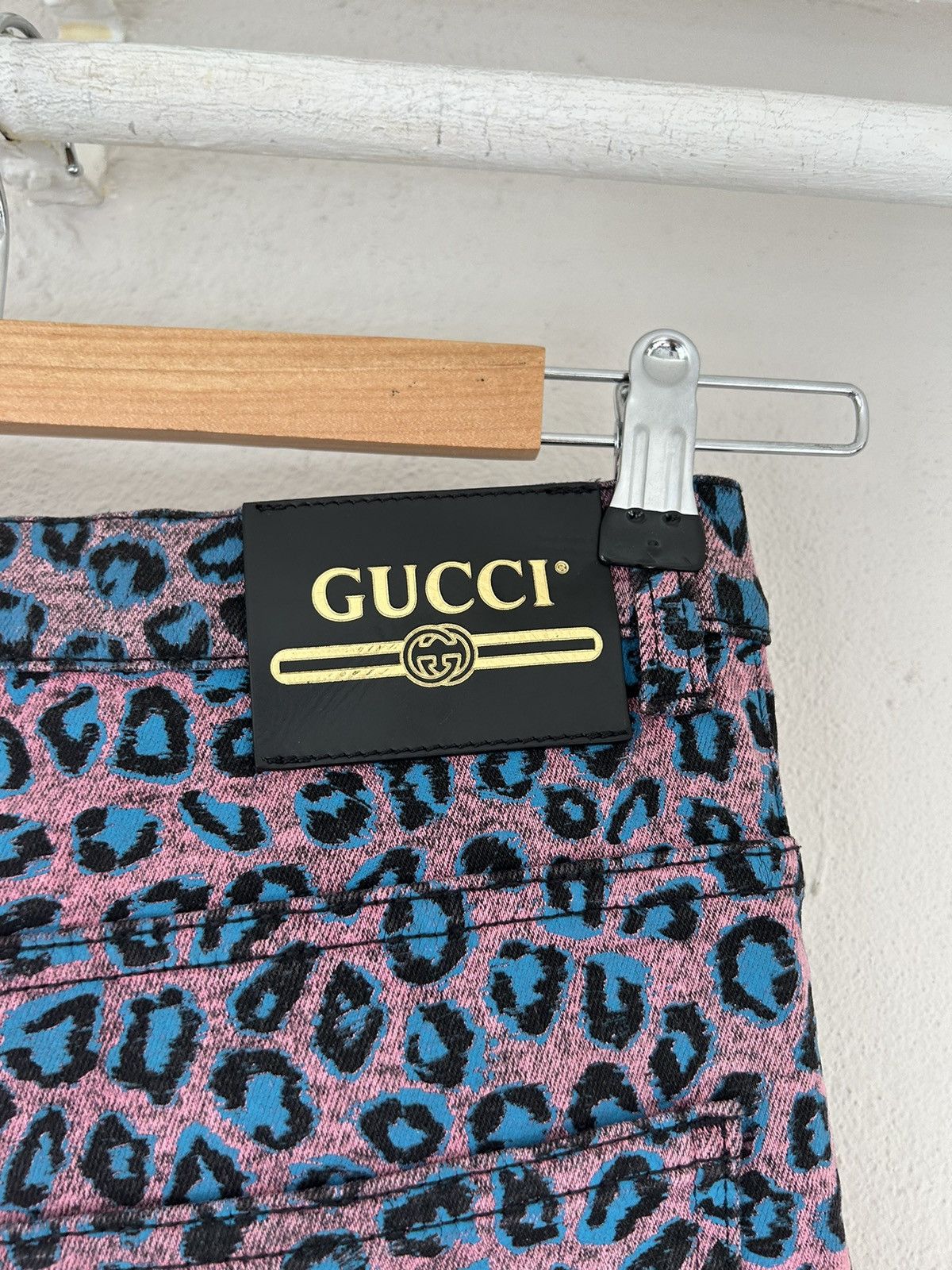 Gucci Leopard Print Jeans Size US 28 / EU 44 - 10 Thumbnail