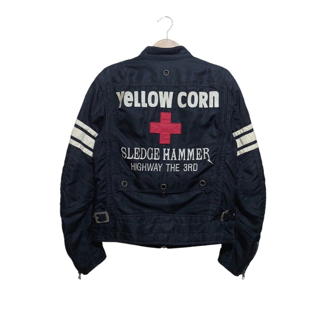 YELLOW CORN Yellow Corn Sleeveless Motorcycle Jacket | Grailed