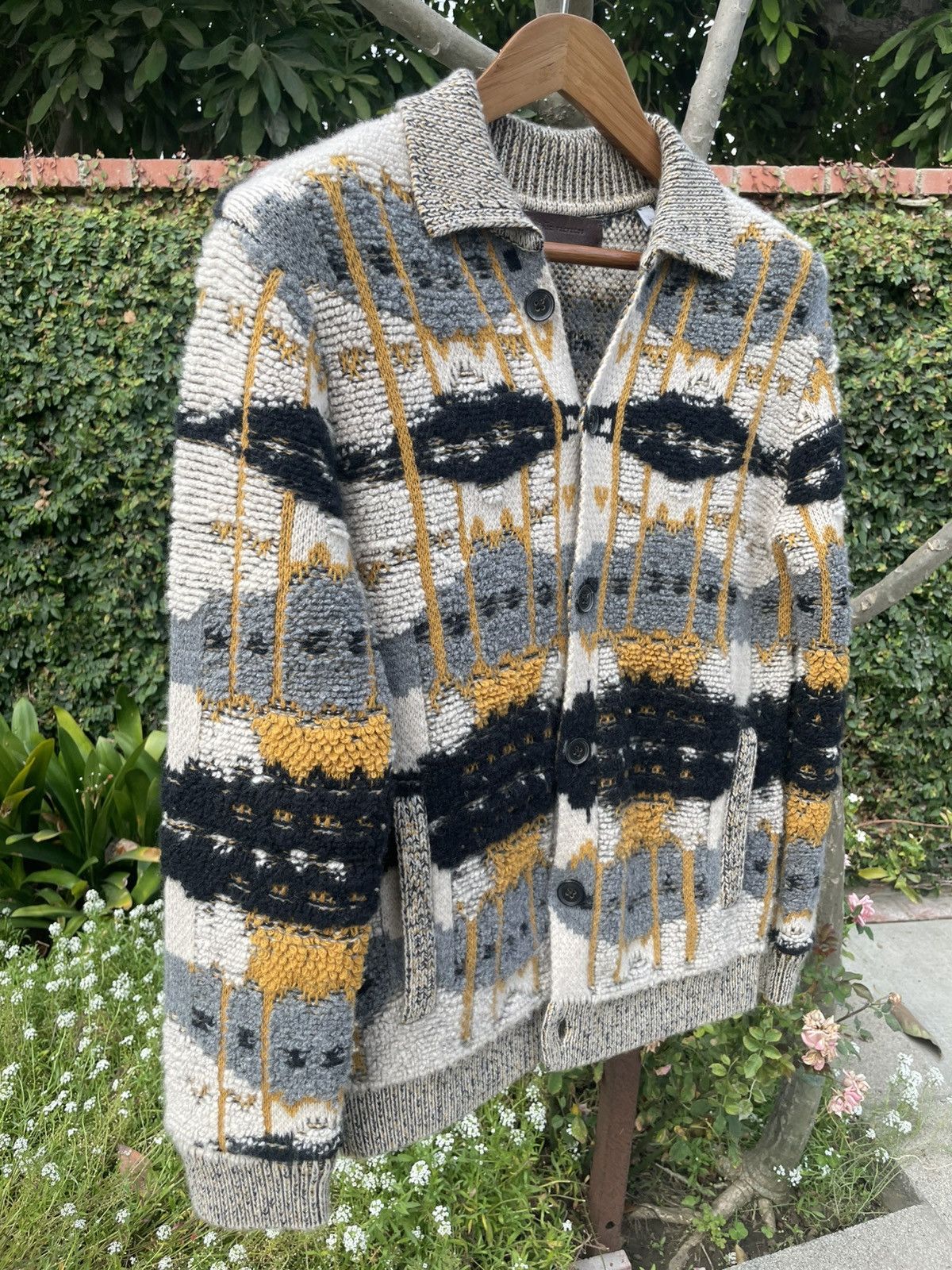 John Varvatos John Varvatos Alpine Cashmere Wool Sweater XS Size US XS / EU 42 / 0 - 5 Thumbnail