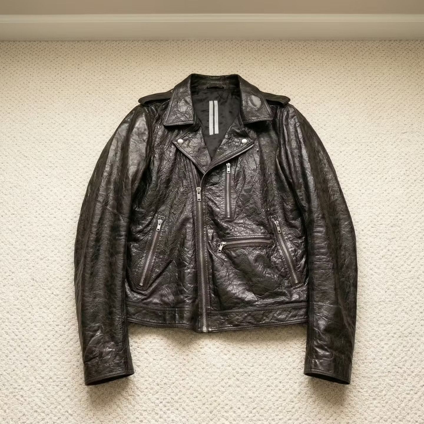 Rick Owens Black Acid Stooges 52 IT Size US L / EU 52-54 / 3 - 1 Thumbnail