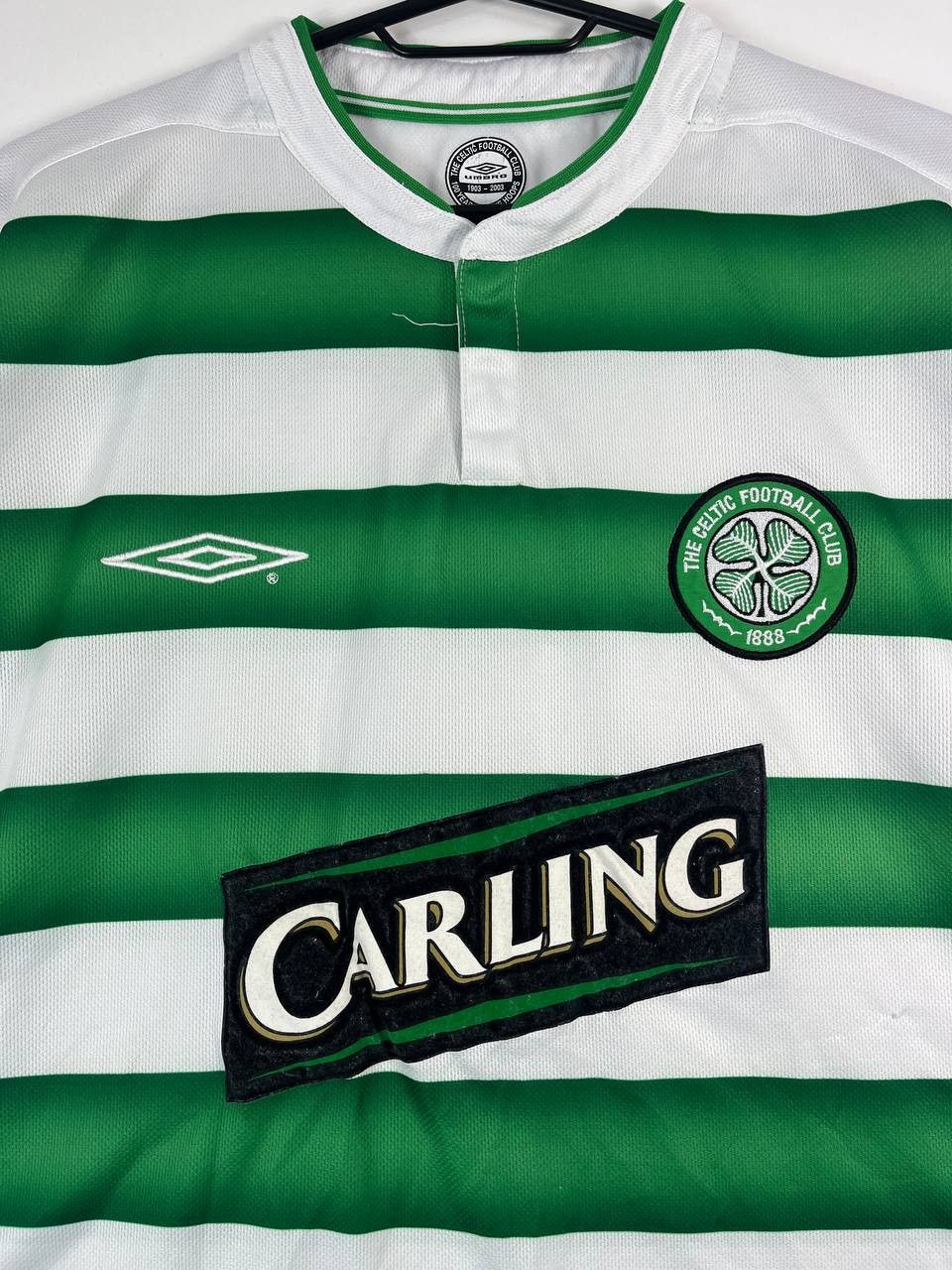 Umbro Umbro Celtic FC 100 Years Anniversary 2003 Home Shirt Sz XXL Size US XXL / EU 58 / 5 - 2 Thumbnail