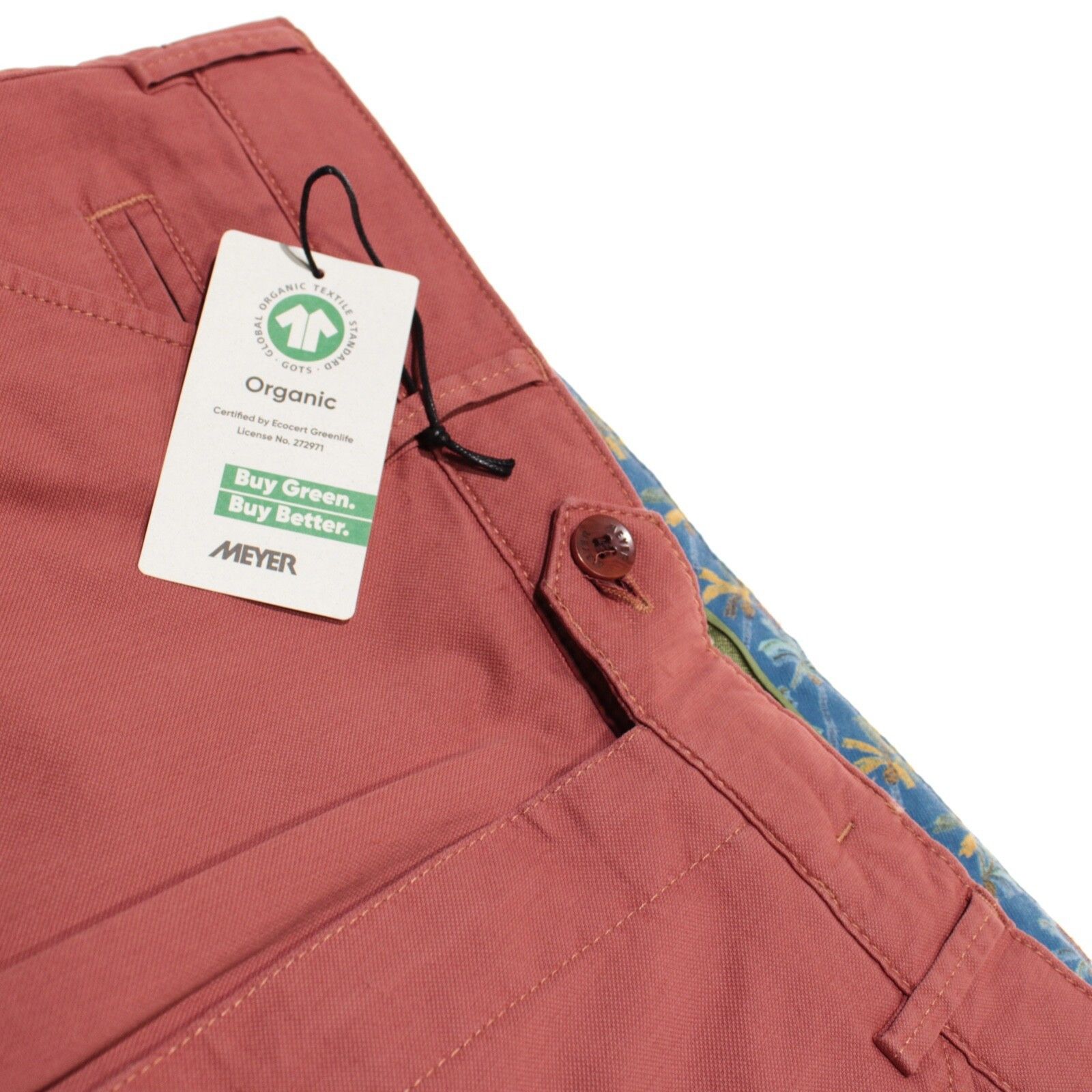 Meyer New with tags Chino Size 34 US In Red
