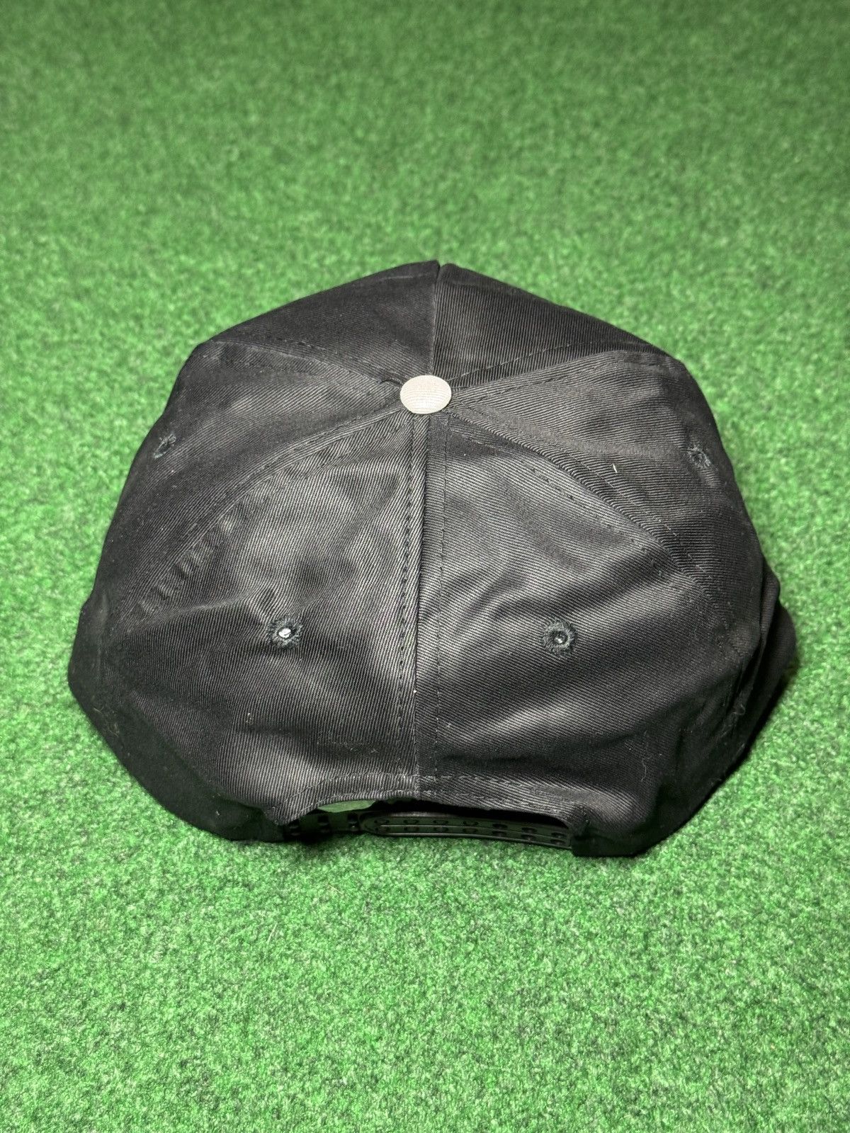 Vintage AC Delco Checkered Racing Coach 90s Double Snapback Hat Size ONE SIZE - 3 Thumbnail