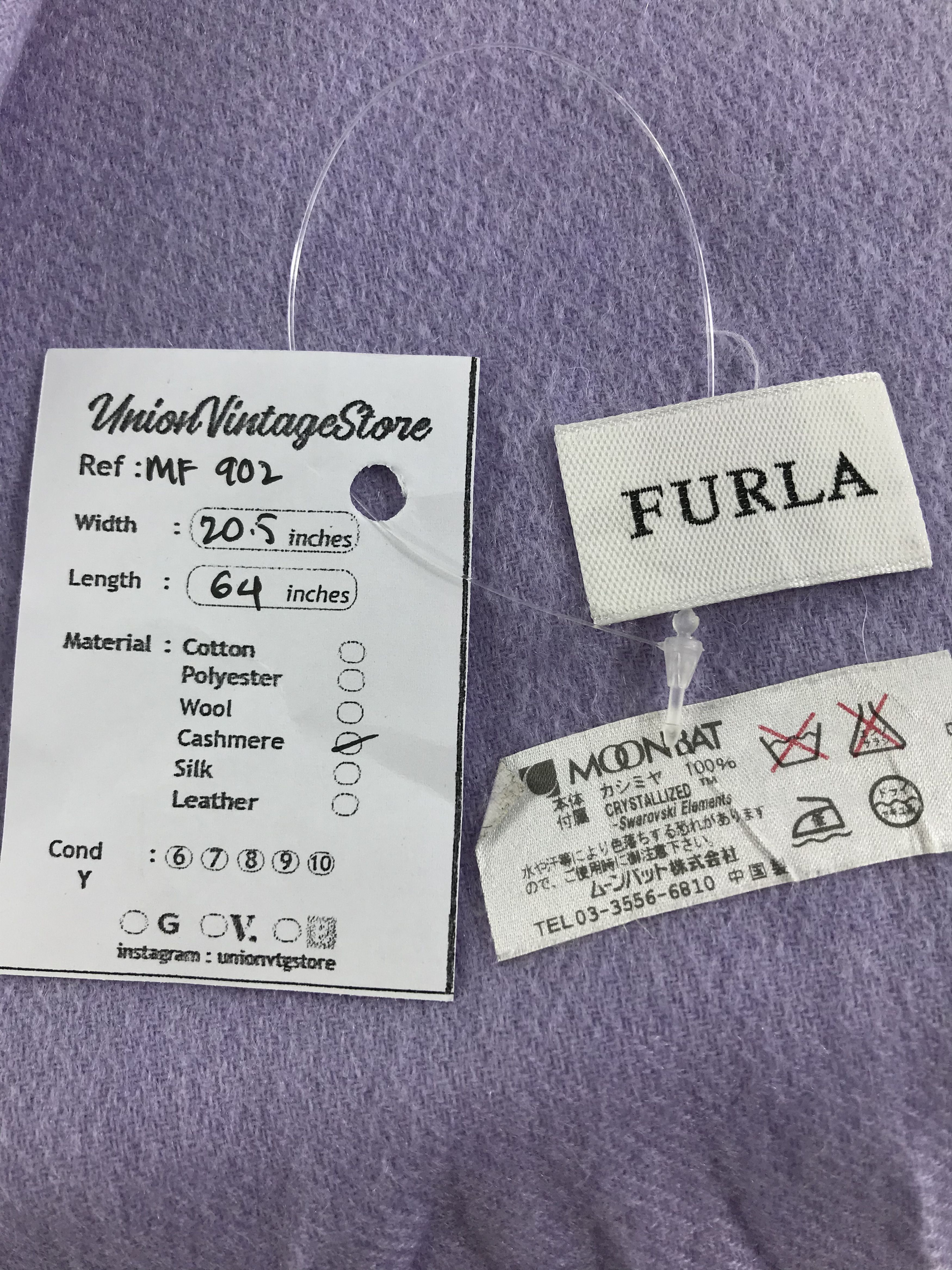 Furla Vintage Furla Scarf/Muffler/Neckwear MF902 Size ONE SIZE - 6 Thumbnail