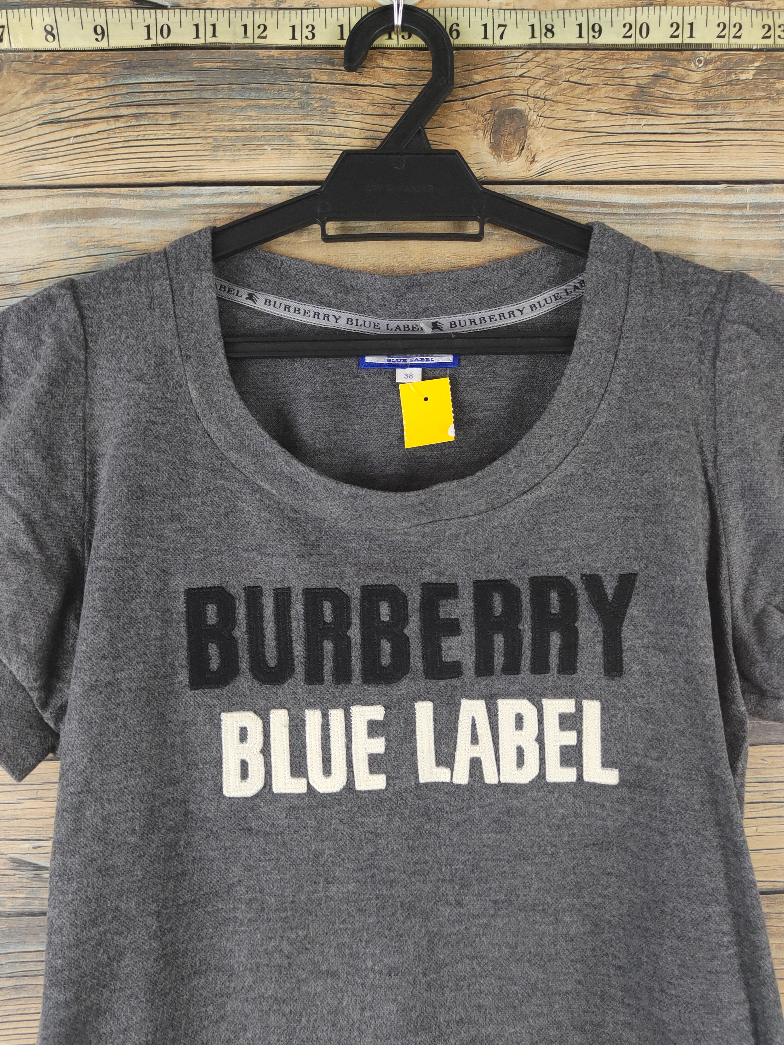 Burberry DL Burberry Dark Gray Short Sleeve T-shirt #2771 Size S / US 4 / IT 40 - 2 Thumbnail